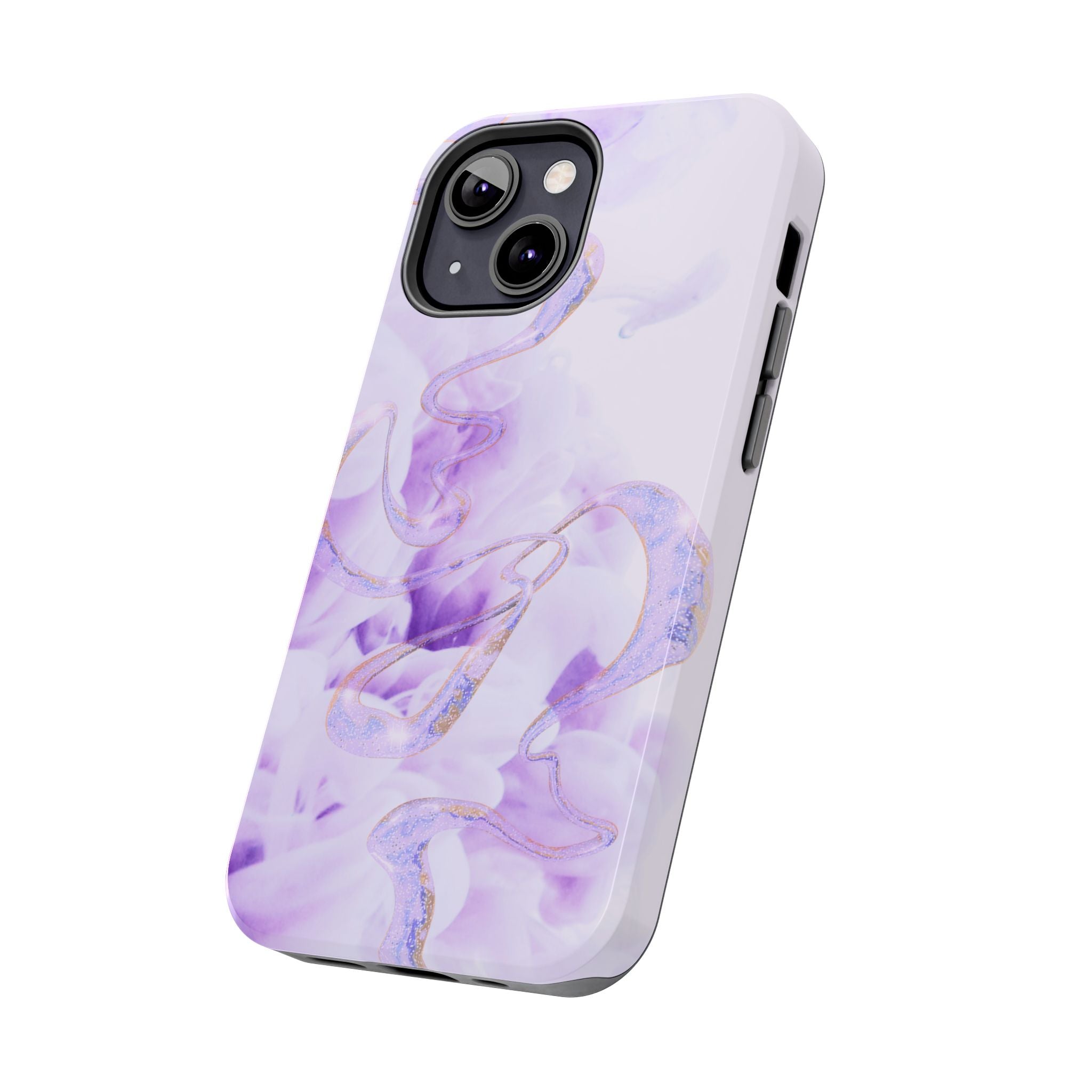 Abstract Purple Fluid Design, Elegant Phone Cases, Stylish Phone Covers, Chic Phone Protectors, Fashionable Case for Her, Trendy Smartphone Accessories