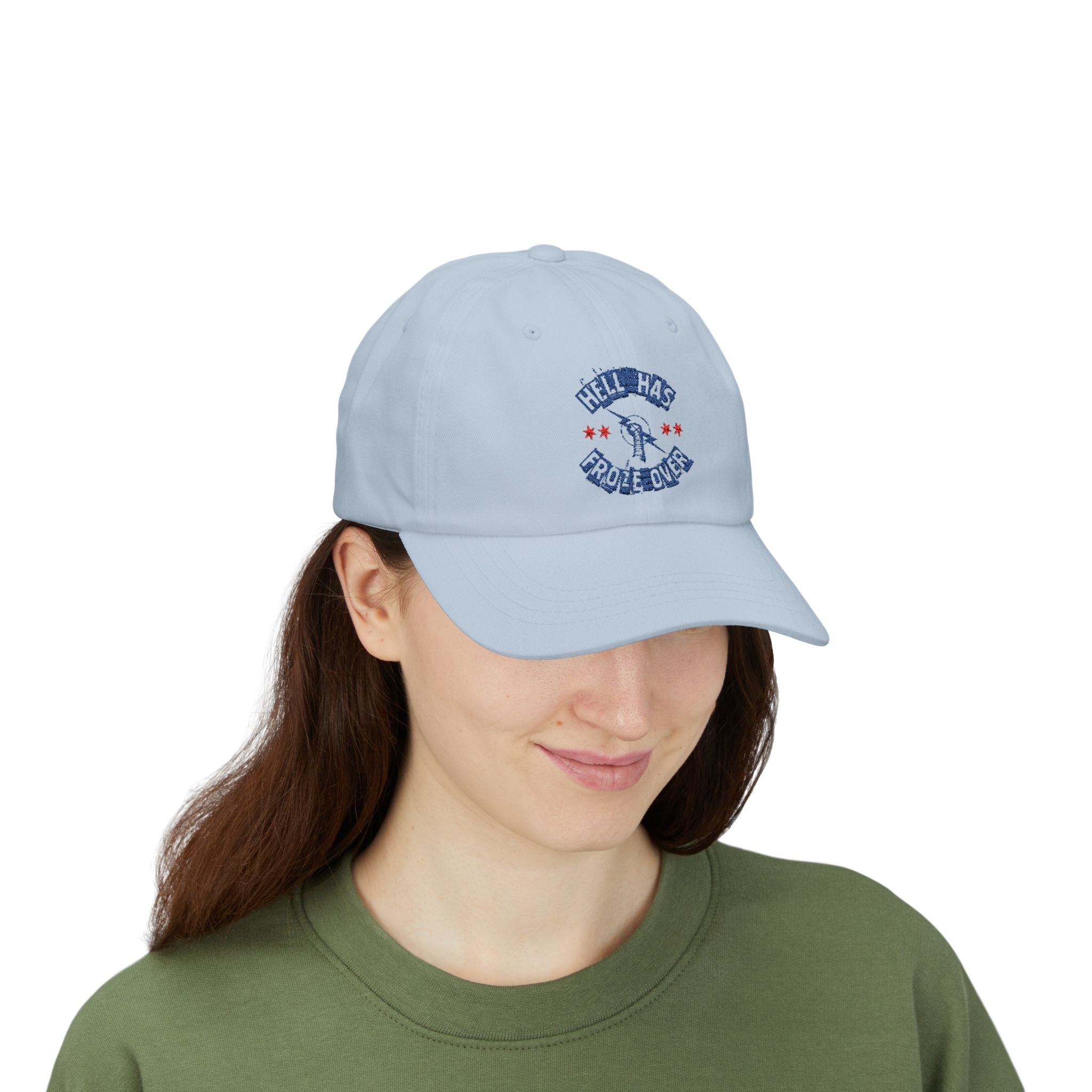 " Hell Has Froze Over " Sports Fan, Wrestling Dad Cap for Her and Him - Unisex Classic