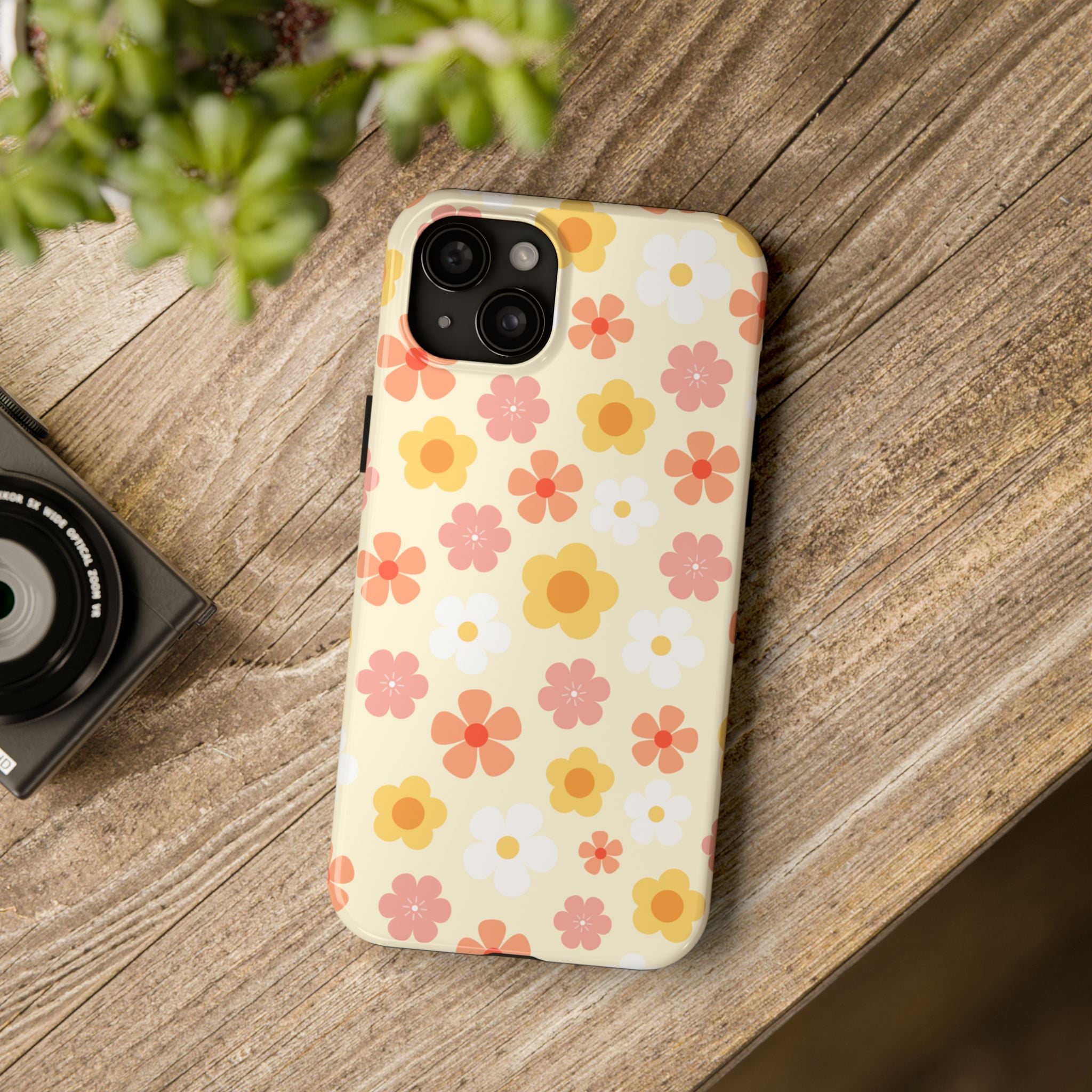 Fullcolor Cute Flower, Elegant Phone Cases, Stylish Phone Covers, Chic Phone Protectors, Fashionable Case for Her, Trendy Smartphone Accessories