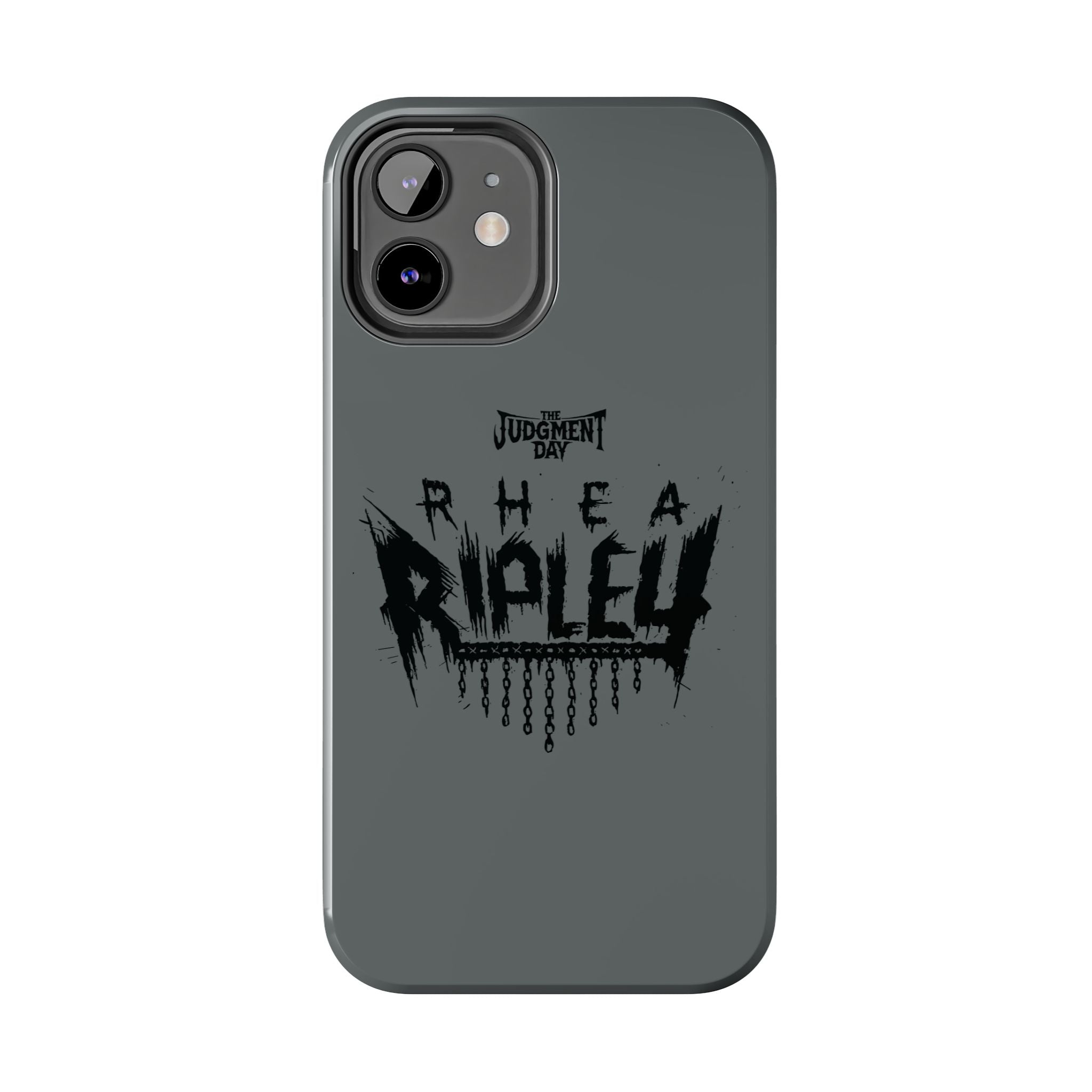 Rhea Ripley Black Graphic Design, iPhone and Samsung Case Cool Graphic Sports Fan Phone Case