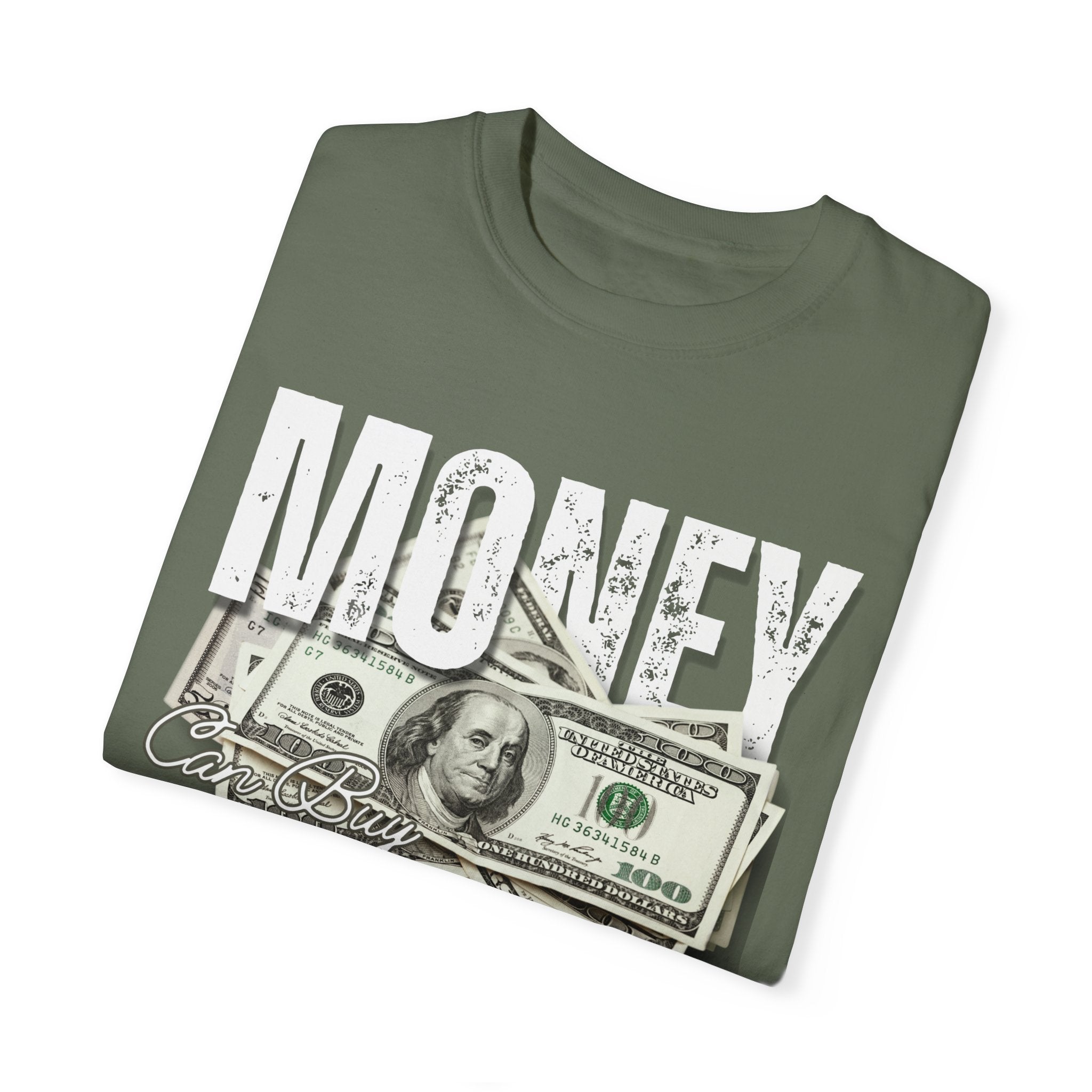 Money Can Buy Happiness, Graphic Design Unisex T-shirt, Casual Cotton Outwear, Gift for Him- Gift for Her, Stylish Tee, Cool Shirt, Trendy Apparel, Comfortable Top,