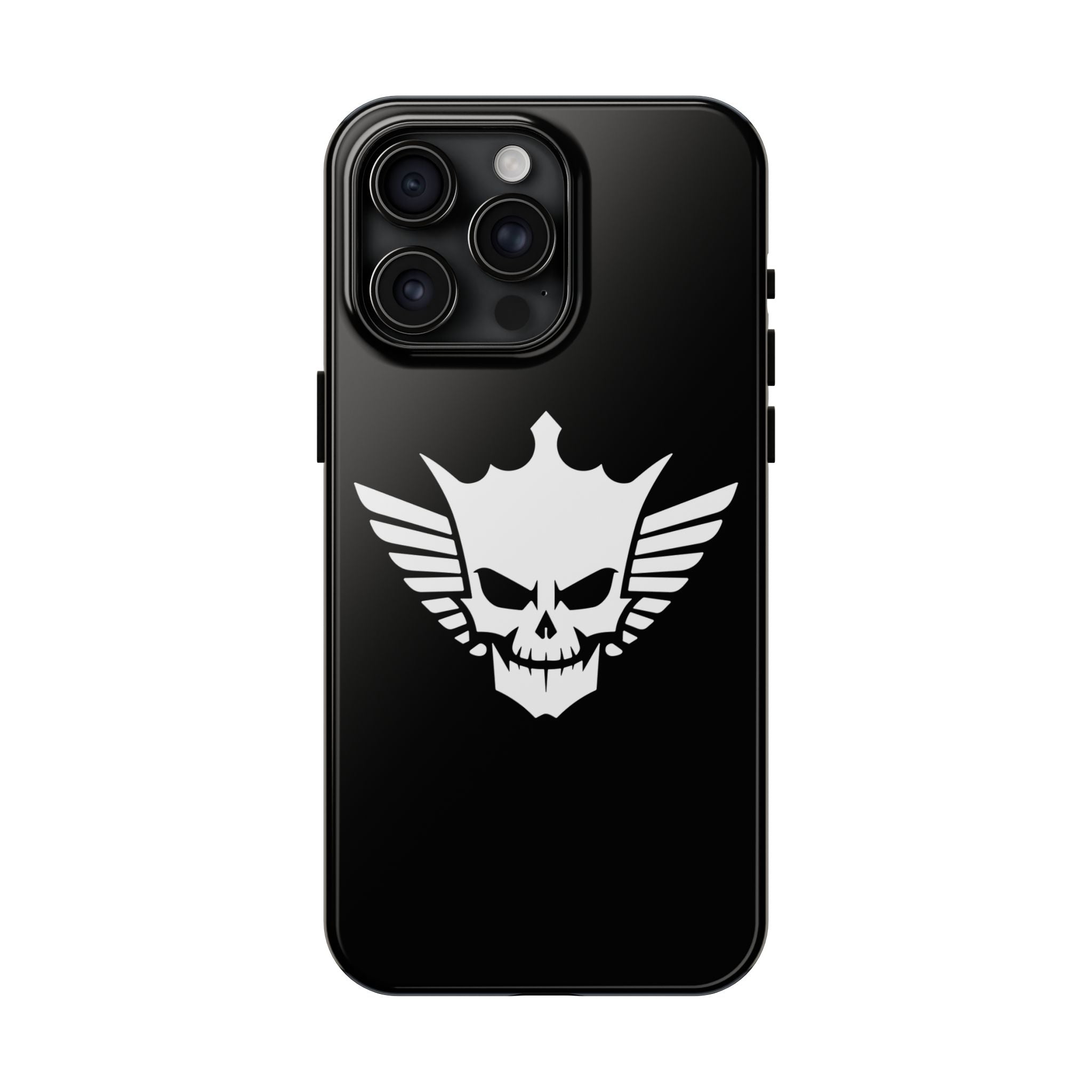 Cody Rhodes White Skull Design, iPhone and Samsung Case Cool Graphic Sports Fan Phone Case