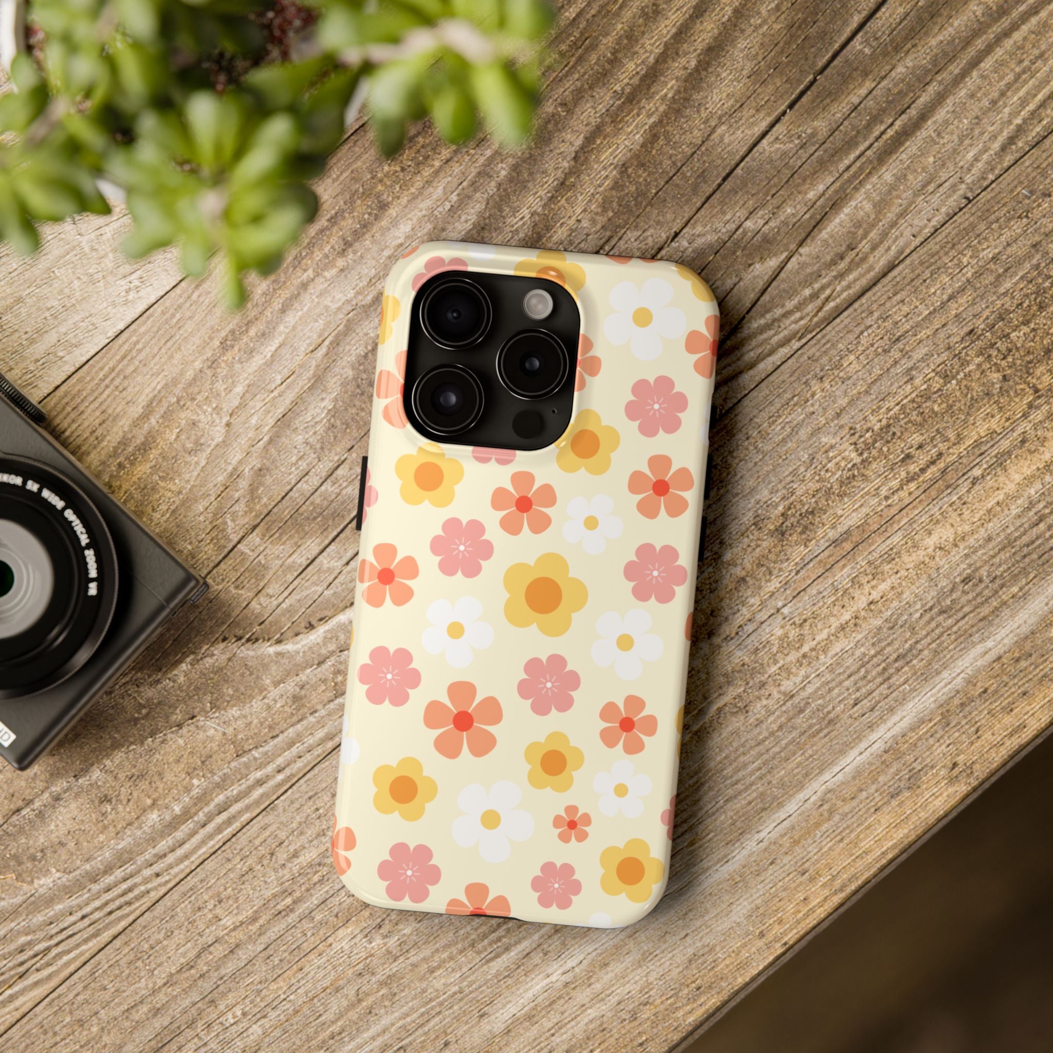 Fullcolor Cute Flower, Elegant Phone Cases, Stylish Phone Covers, Chic Phone Protectors, Fashionable Case for Her, Trendy Smartphone Accessories