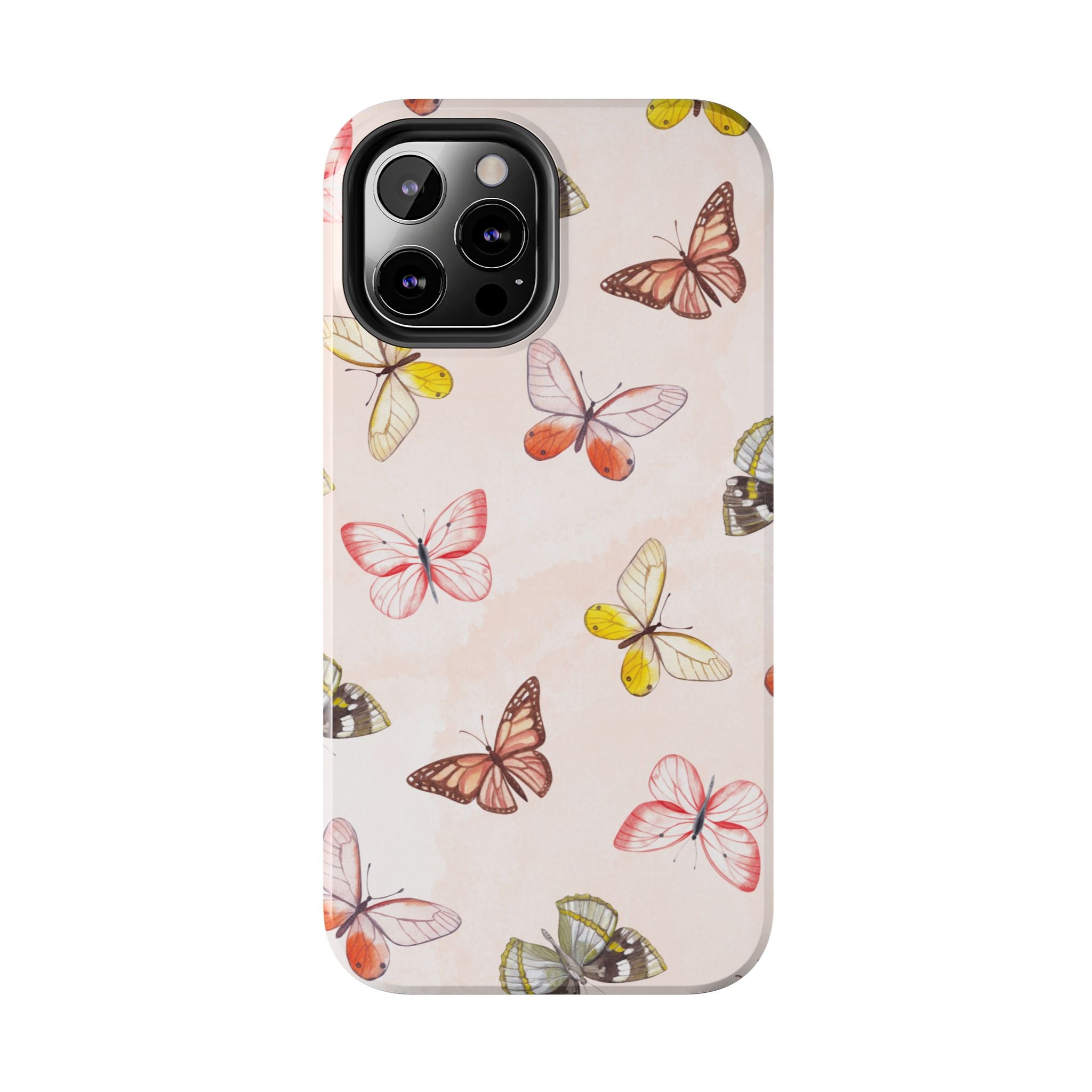 Pink Butterflies, Elegant Phone Cases, Stylish Phone Covers, Chic Phone Protectors, Fashionable Case for Her, Trendy Smartphone Accessories