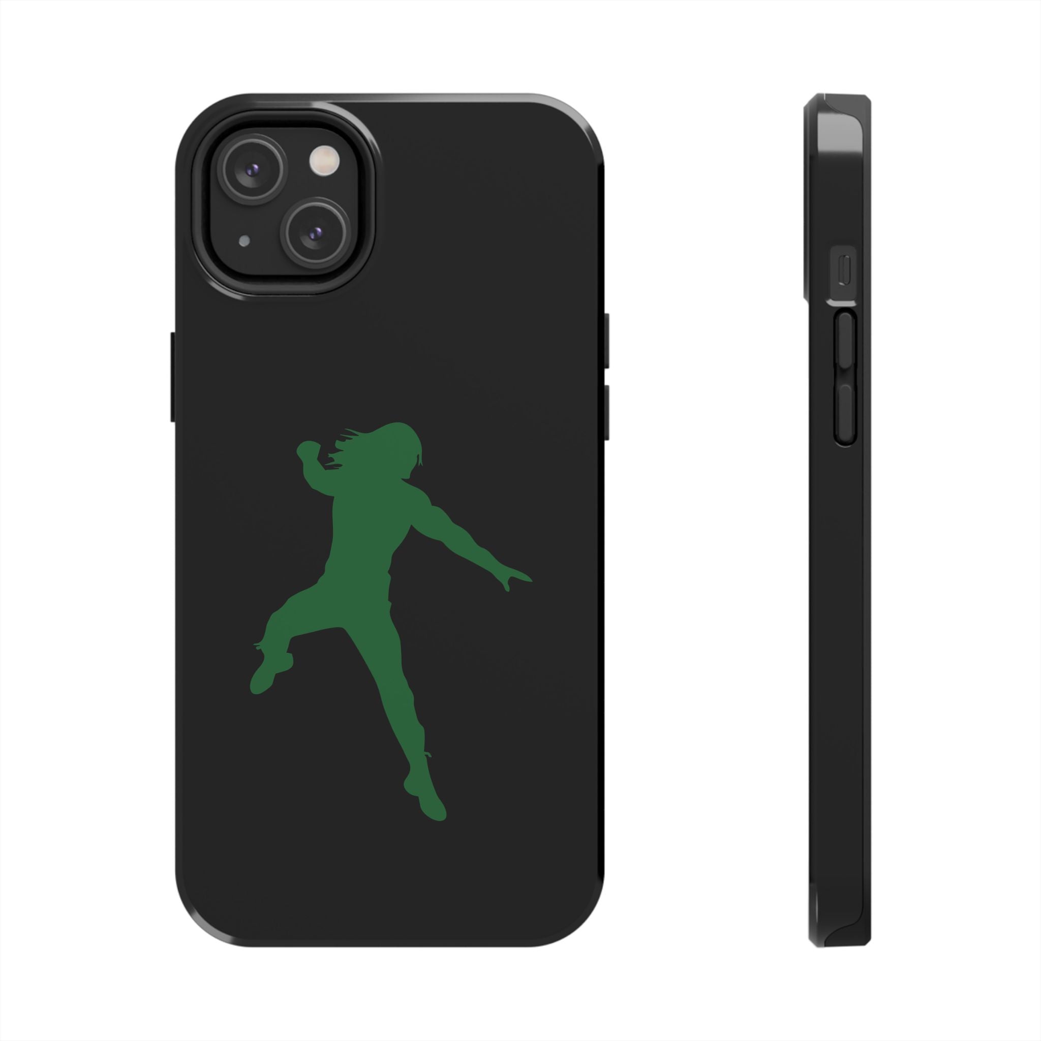 Roman Reigns Jump Green Graphic Design, iPhone and Samsung Case Cool Graphic Sports Fan Phone Case