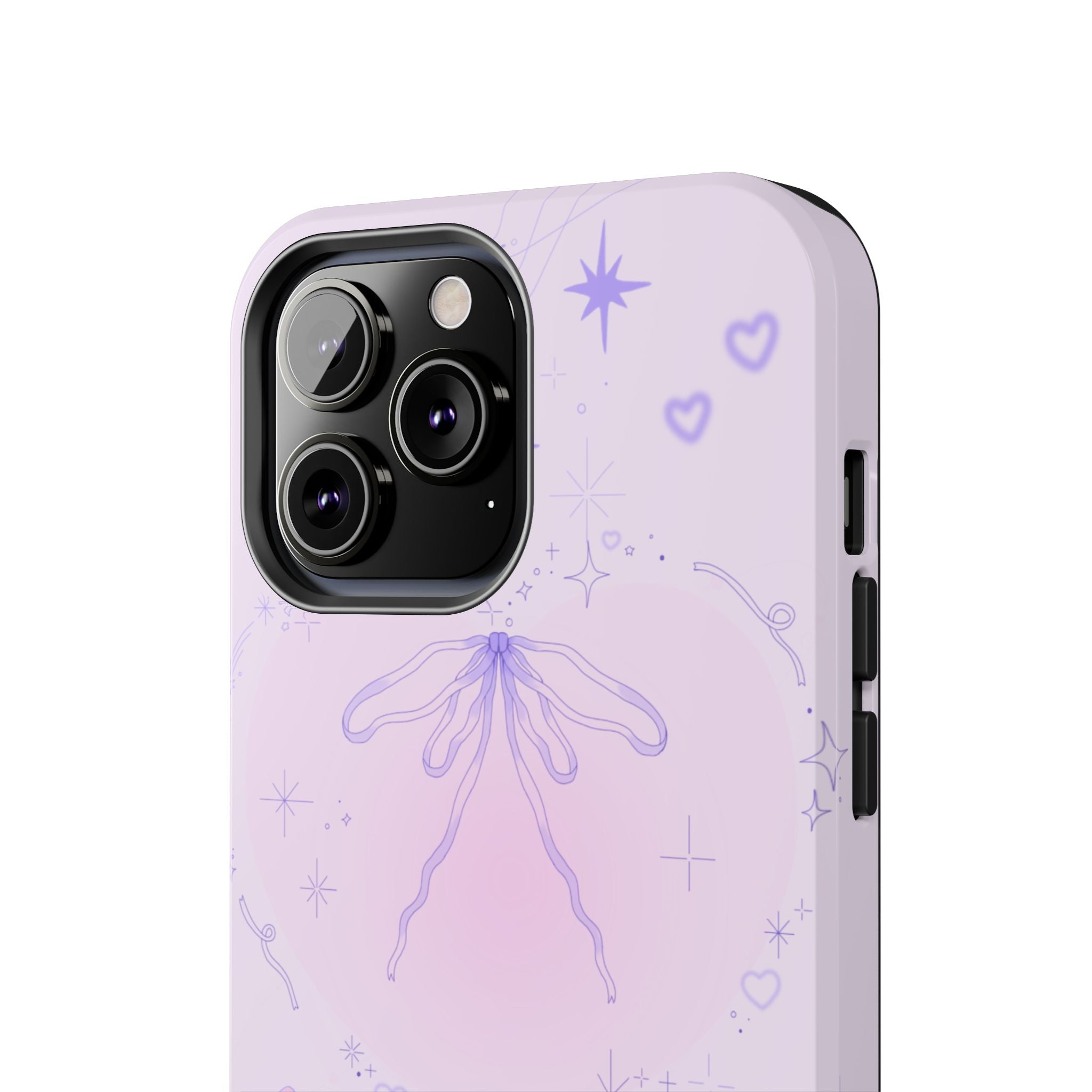 Pink Purple Delicate Fine Line Design, Elegant Phone Cases, Stylish Phone Covers, Chic Phone Protectors, Fashionable Case for Her, Trendy Smartphone Accessories