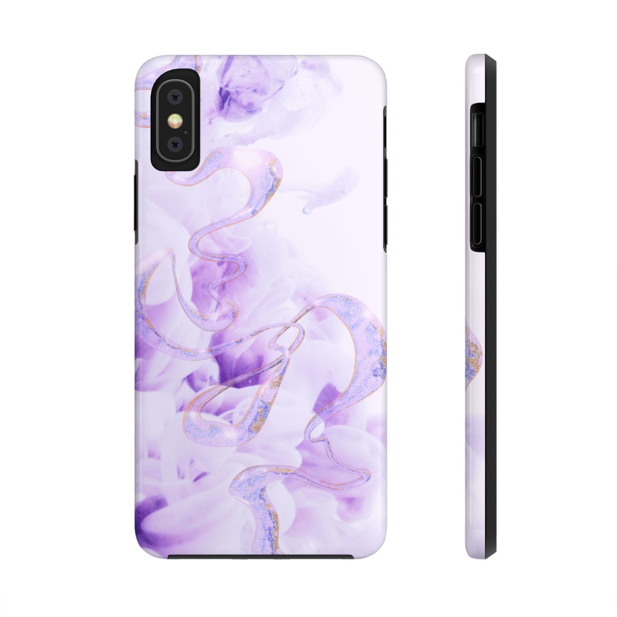 Abstract Purple Fluid Design, Elegant Phone Cases, Stylish Phone Covers, Chic Phone Protectors, Fashionable Case for Her, Trendy Smartphone Accessories