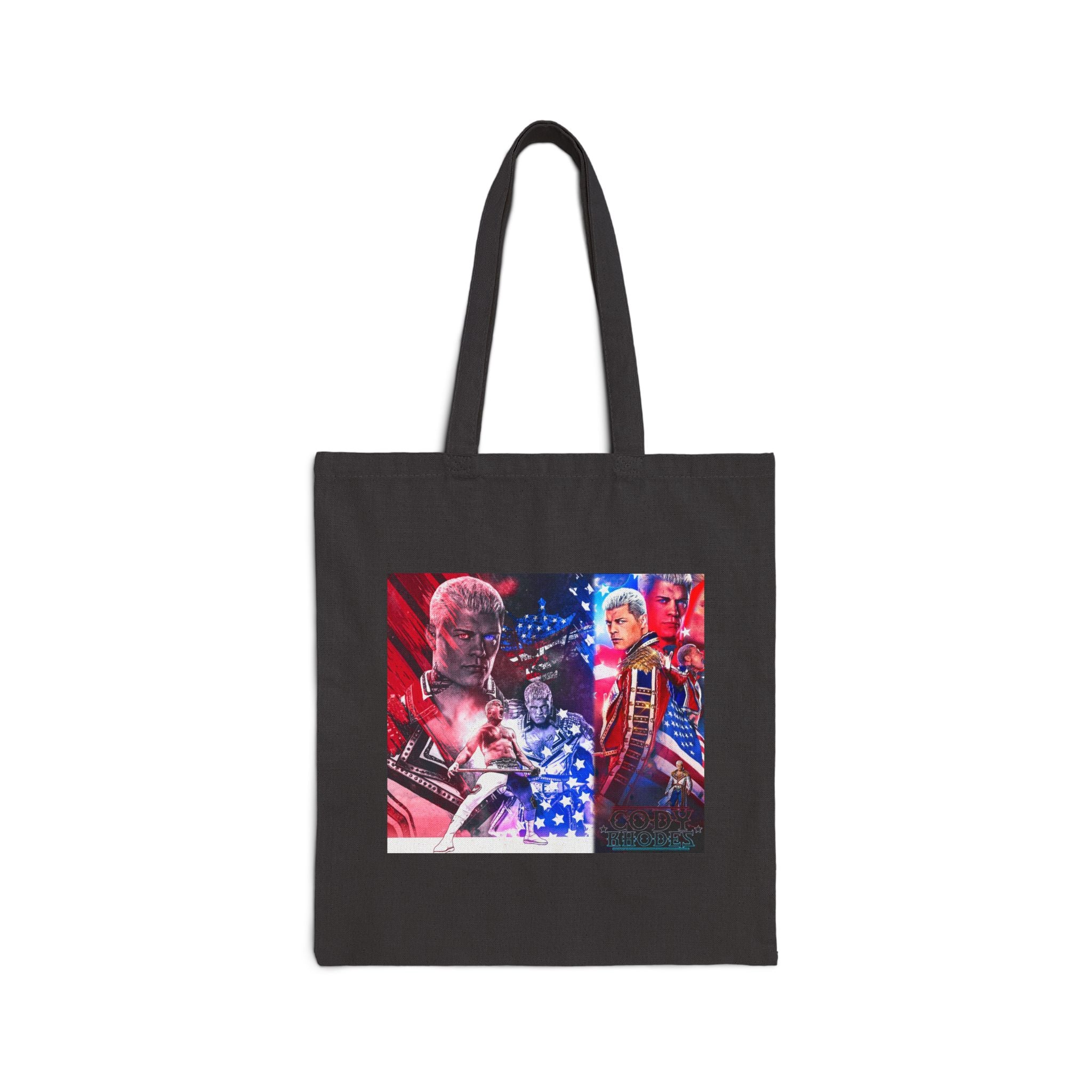 Cody Rhodes Portrait Graphic Design, Sports Fan Tote Bag, Unisex , Gift Tote Bag for Him-Her