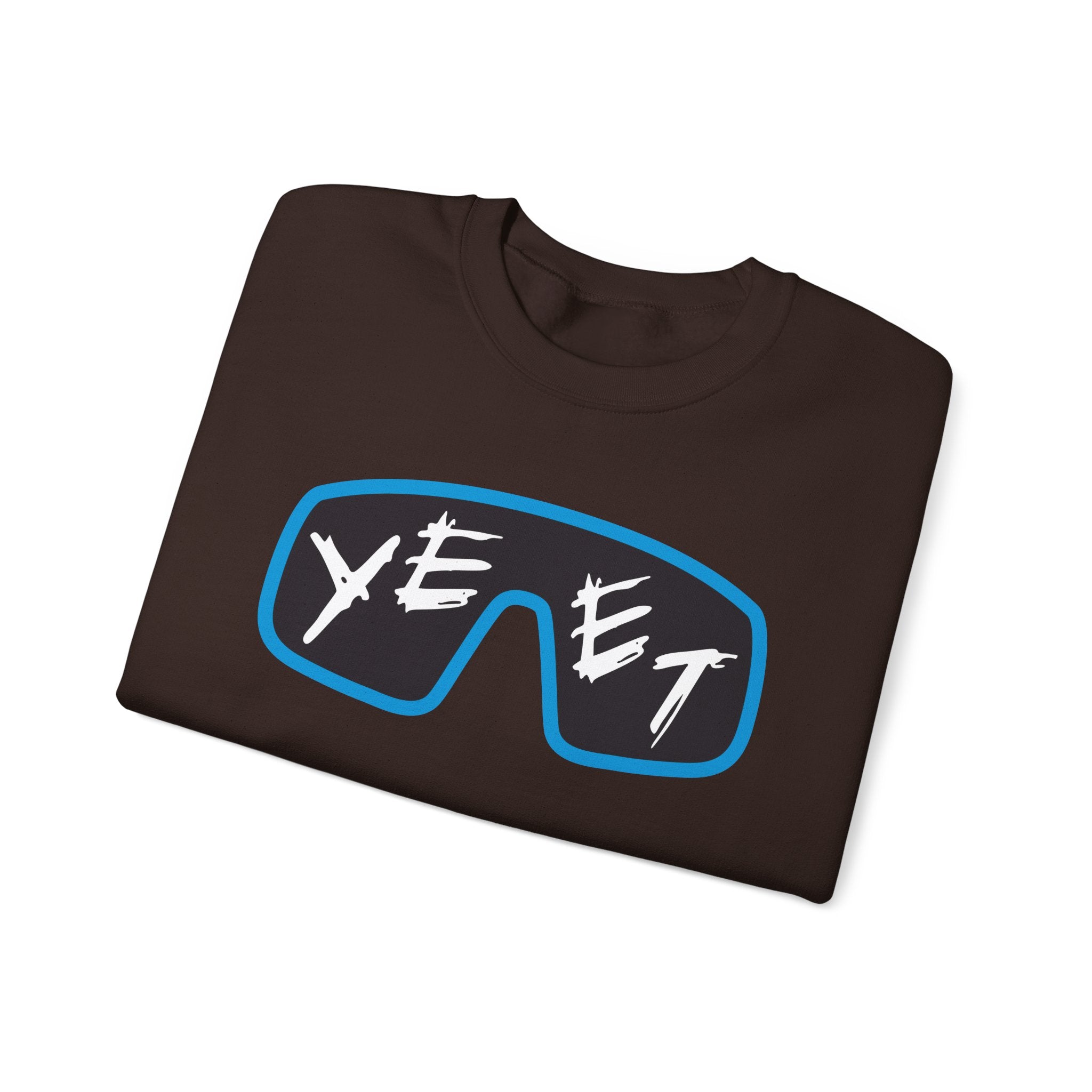 Yeet Glasses Sweatshirt, Wrestling Fan Unisex Sweatshirt - Gift for Him or Her, Casual Outwear, Heavy Blend Crewneck Sweatshirt