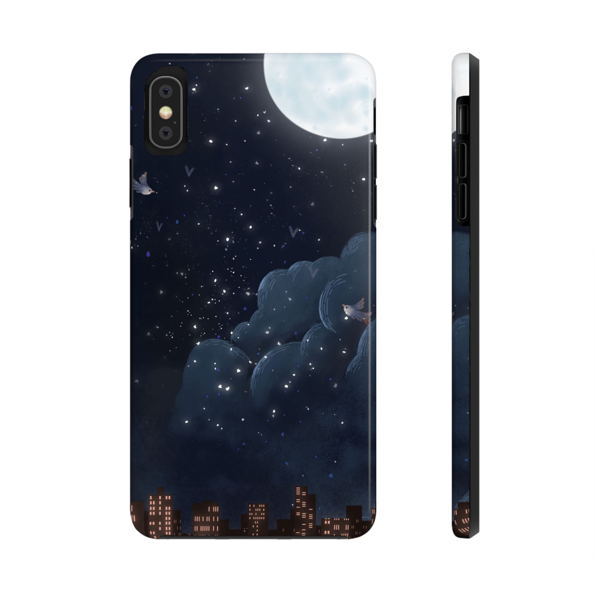 Night Star Design, Elegant Phone Cases, Stylish Phone Covers, Chic Phone Protectors, Fashionable Case for Her, Trendy Smartphone Accessories