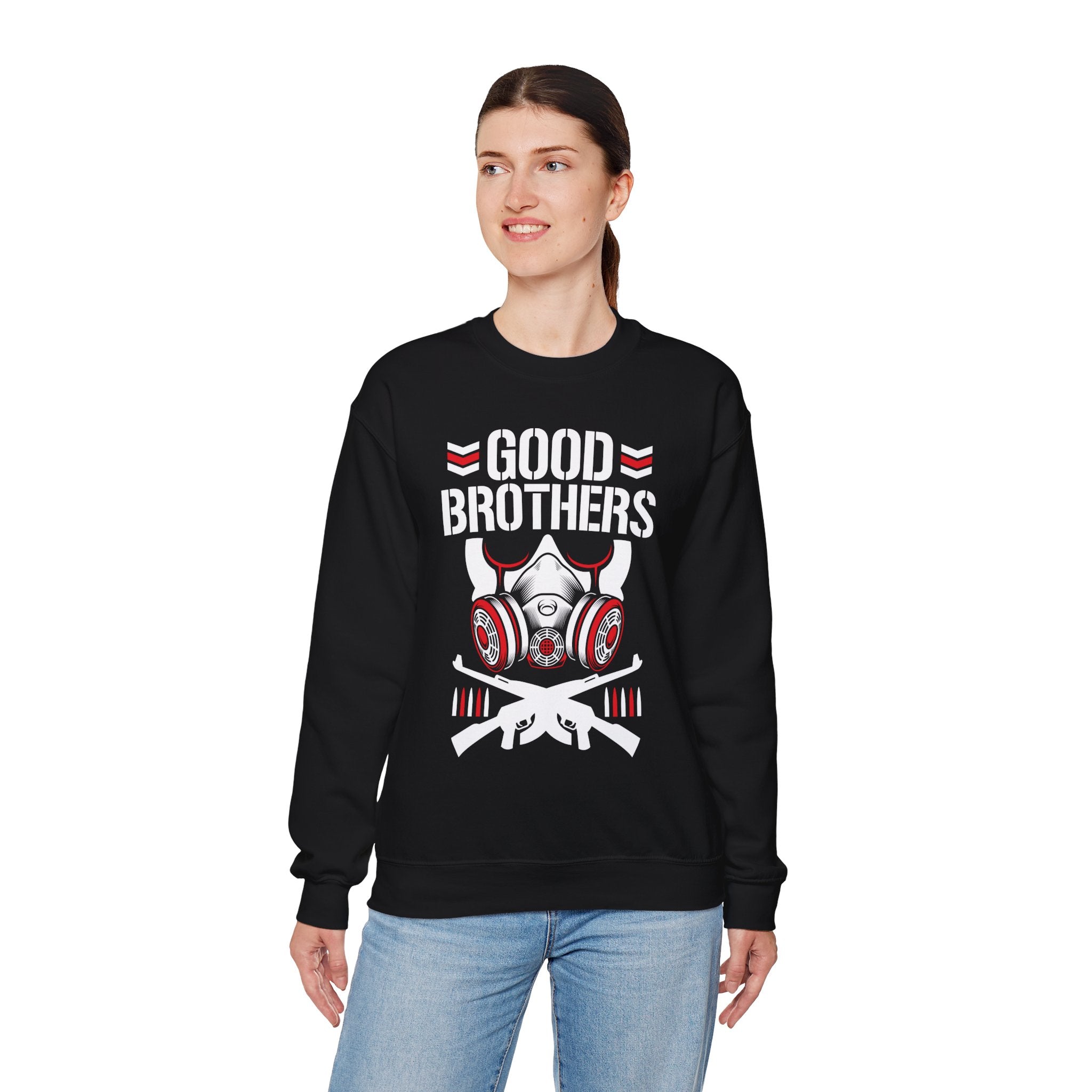 Good Brothers Sweatshirt  Design, Sports Sweatshirt, Wrestling  Fan Unisex Sweatshirt - Gift for Him or Her, Casual Outwear, Heavy Blend Crewneck Sweatshirt