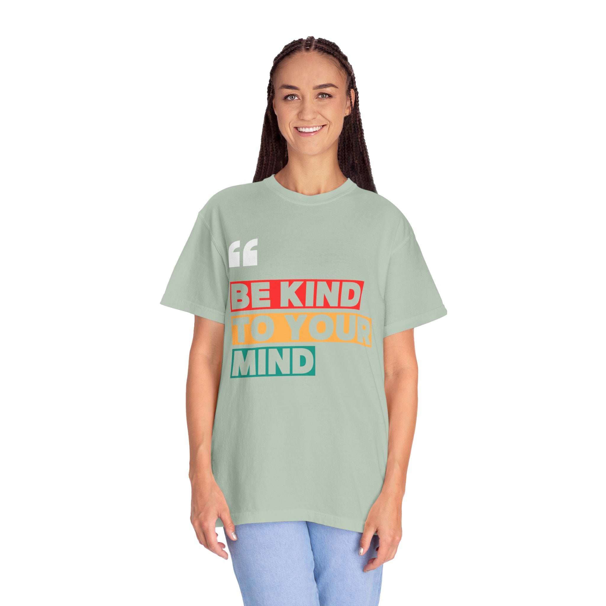 Be Kind to Your Mind, Graphic Design Unisex T-shirt, Casual Cotton Outwear, Gift for Him- Gift for Her, Stylish Tee, Cool Shirt, Trendy Apparel, Comfortable Top,