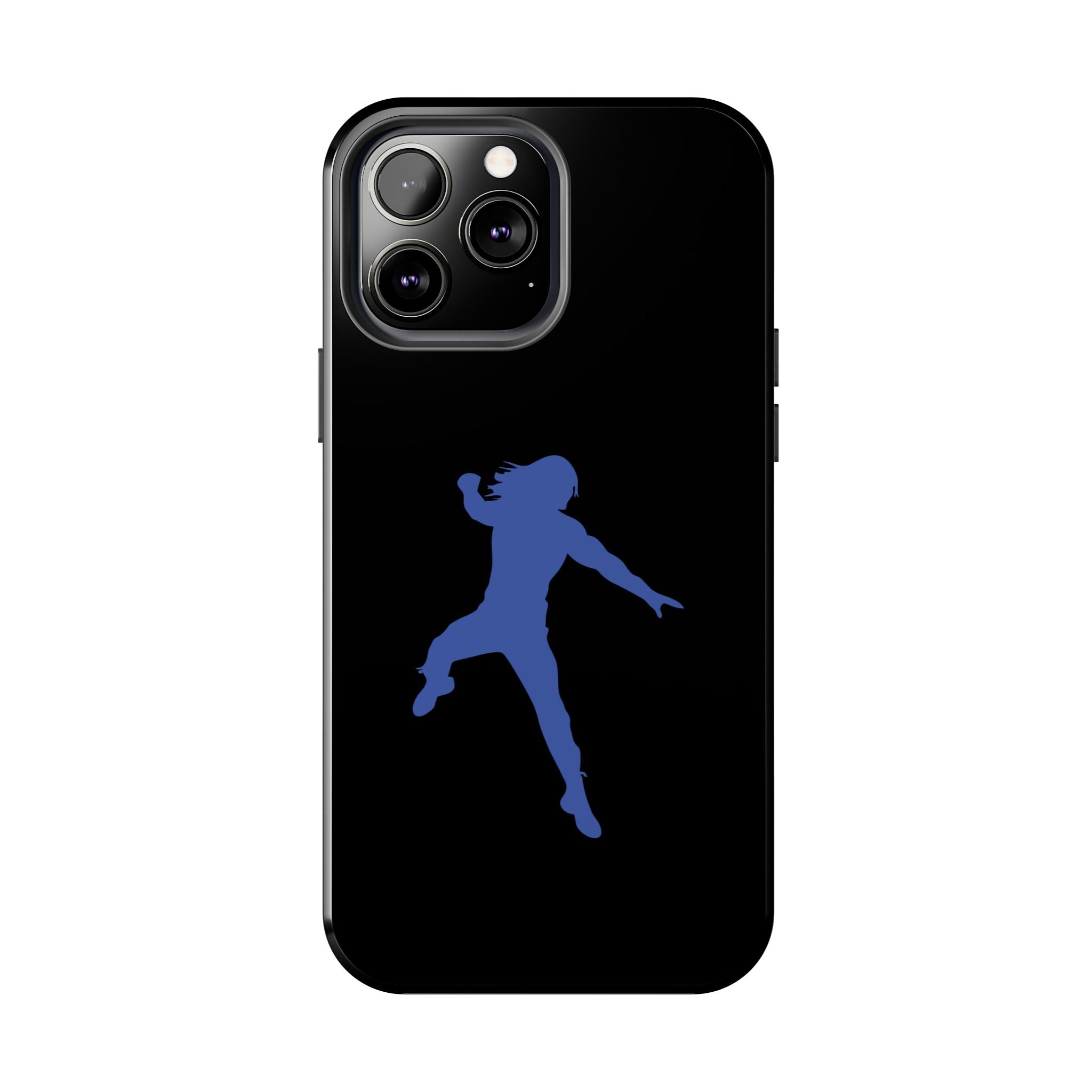 Roman Reigns Jump Blue Graphic Design, iPhone and Samsung Case Cool Graphic Sports Fan Phone Case