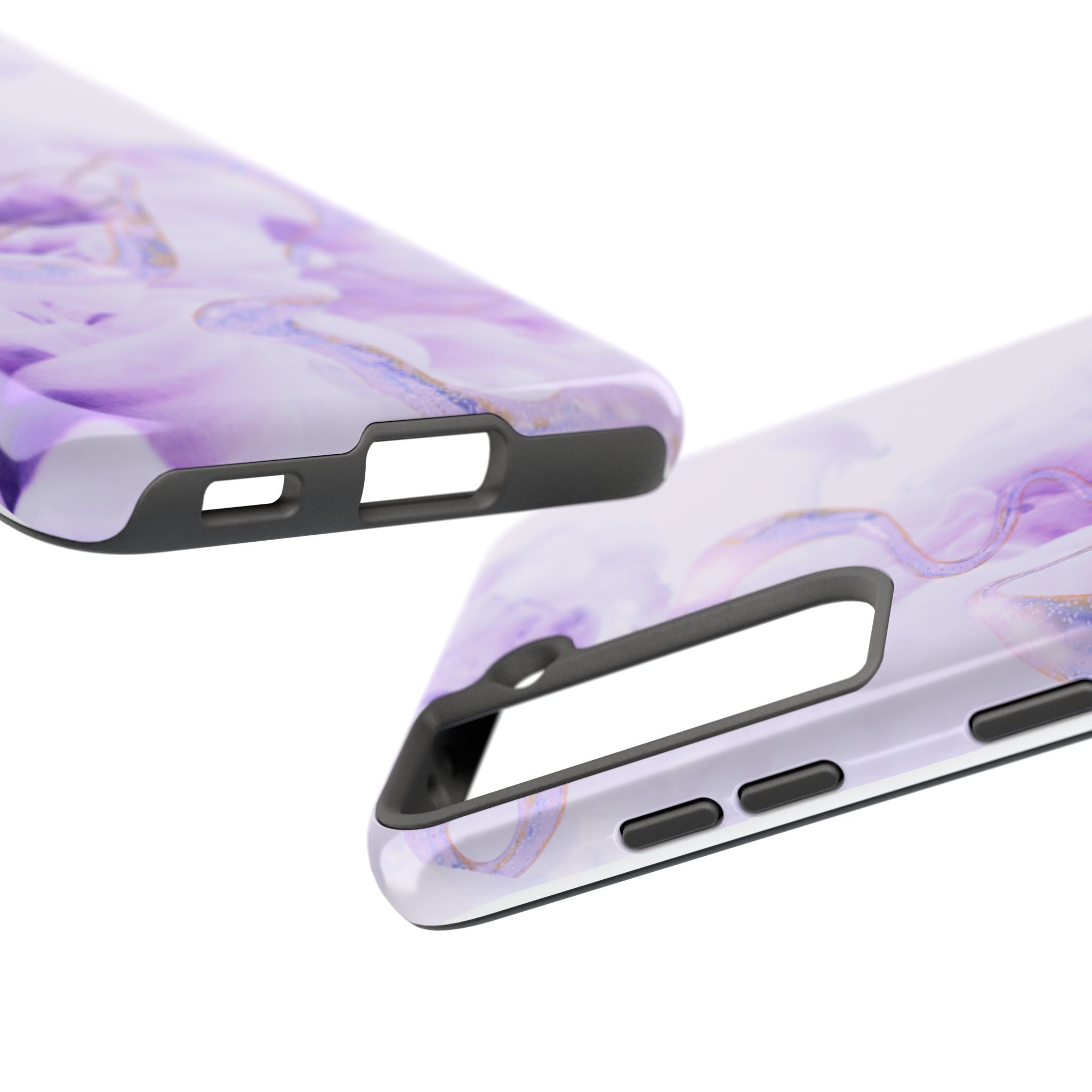 Abstract Purple Fluid Design, Elegant Phone Cases, Stylish Phone Covers, Chic Phone Protectors, Fashionable Case for Her, Trendy Smartphone Accessories