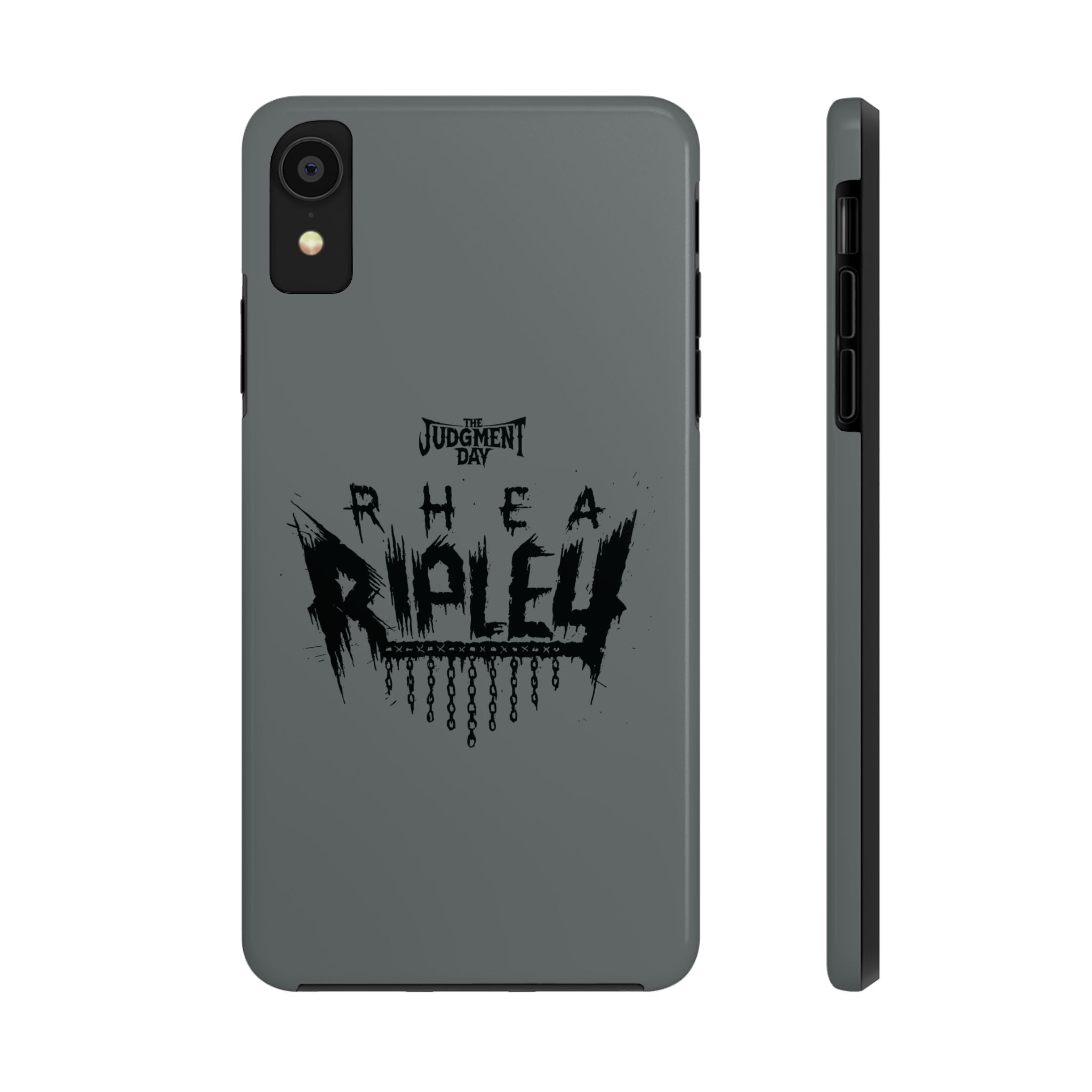 Rhea Ripley Black Graphic Design, iPhone and Samsung Case Cool Graphic Sports Fan Phone Case