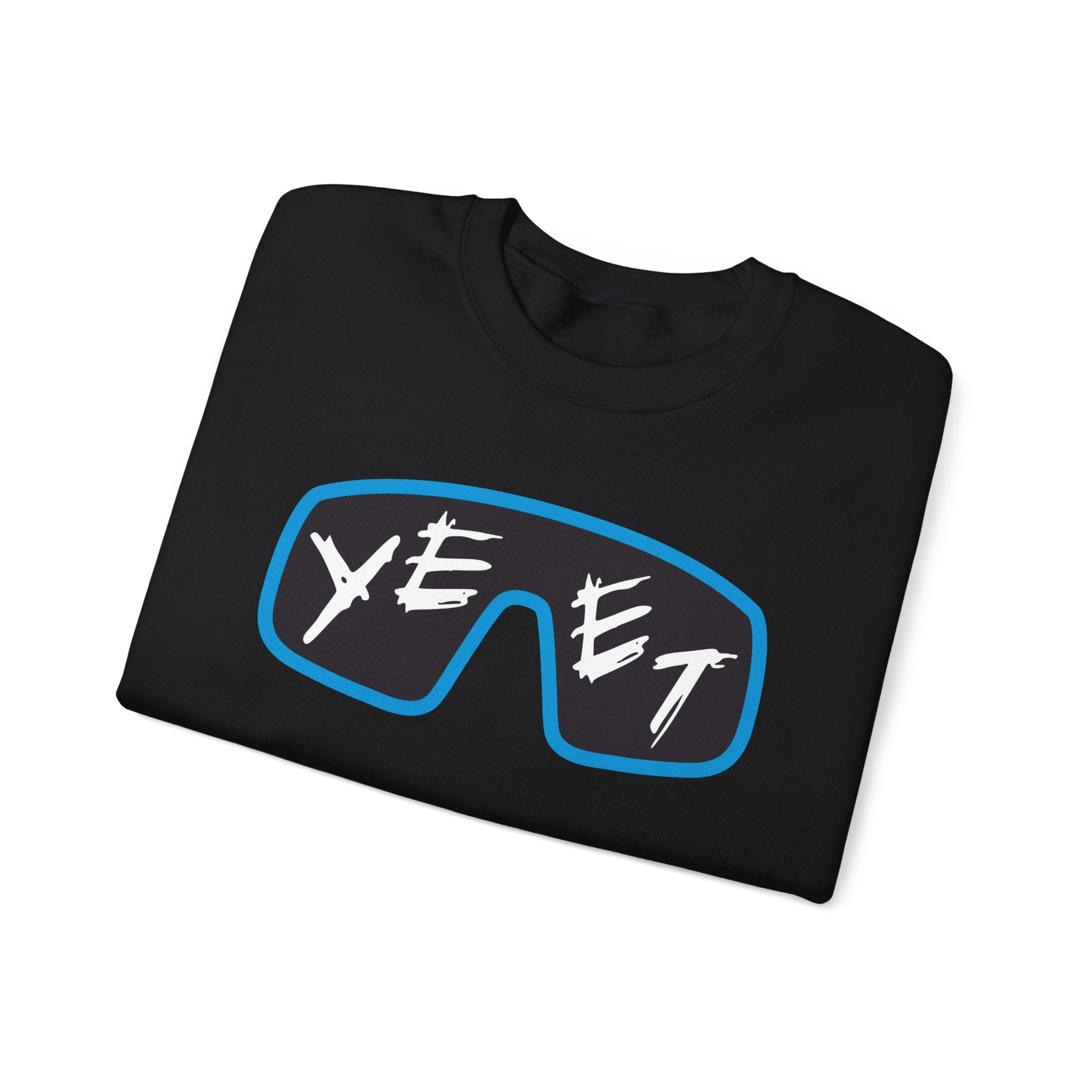 Yeet Glasses Sweatshirt, Wrestling Fan Unisex Sweatshirt - Gift for Him or Her, Casual Outwear, Heavy Blend Crewneck Sweatshirt