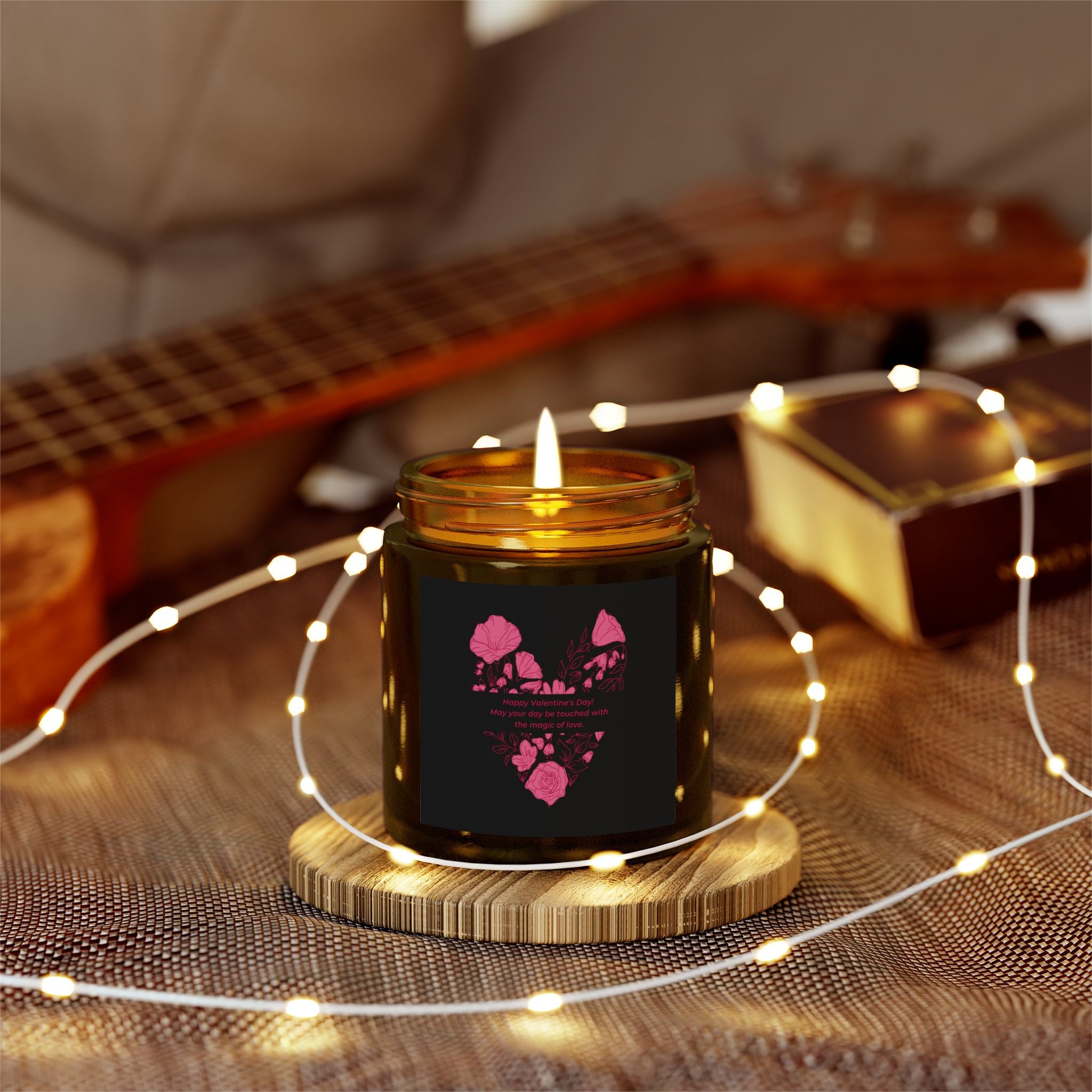 Touch of Magic, Valentine's Day Candle, Scented Candles, Luxury Candles Gifts for Women, Stress Relief Luxury Aromatherapy Candles, Romantic Candle Valentines Day Gifts for Her