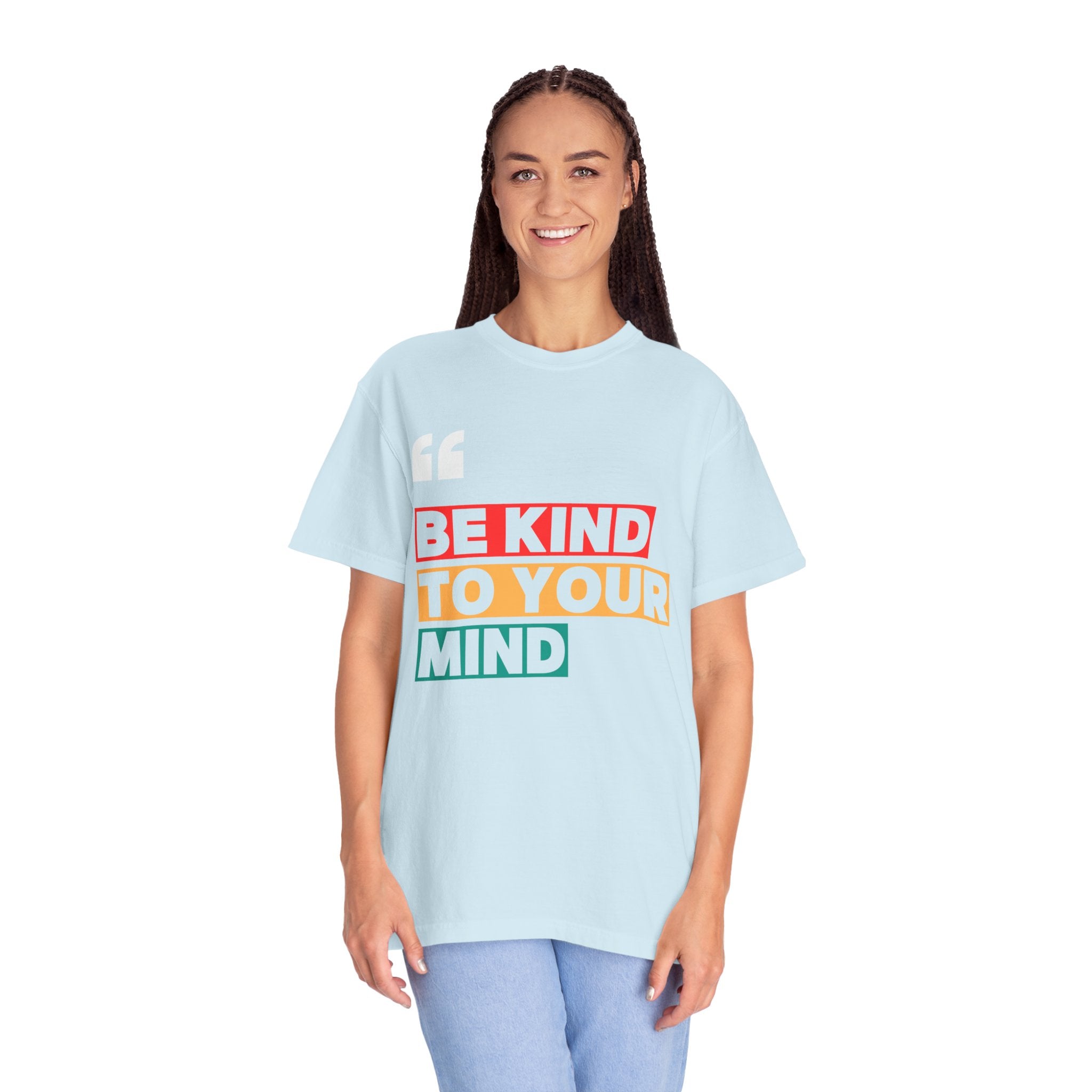 Be Kind to Your Mind, Graphic Design Unisex T-shirt, Casual Cotton Outwear, Gift for Him- Gift for Her, Stylish Tee, Cool Shirt, Trendy Apparel, Comfortable Top,