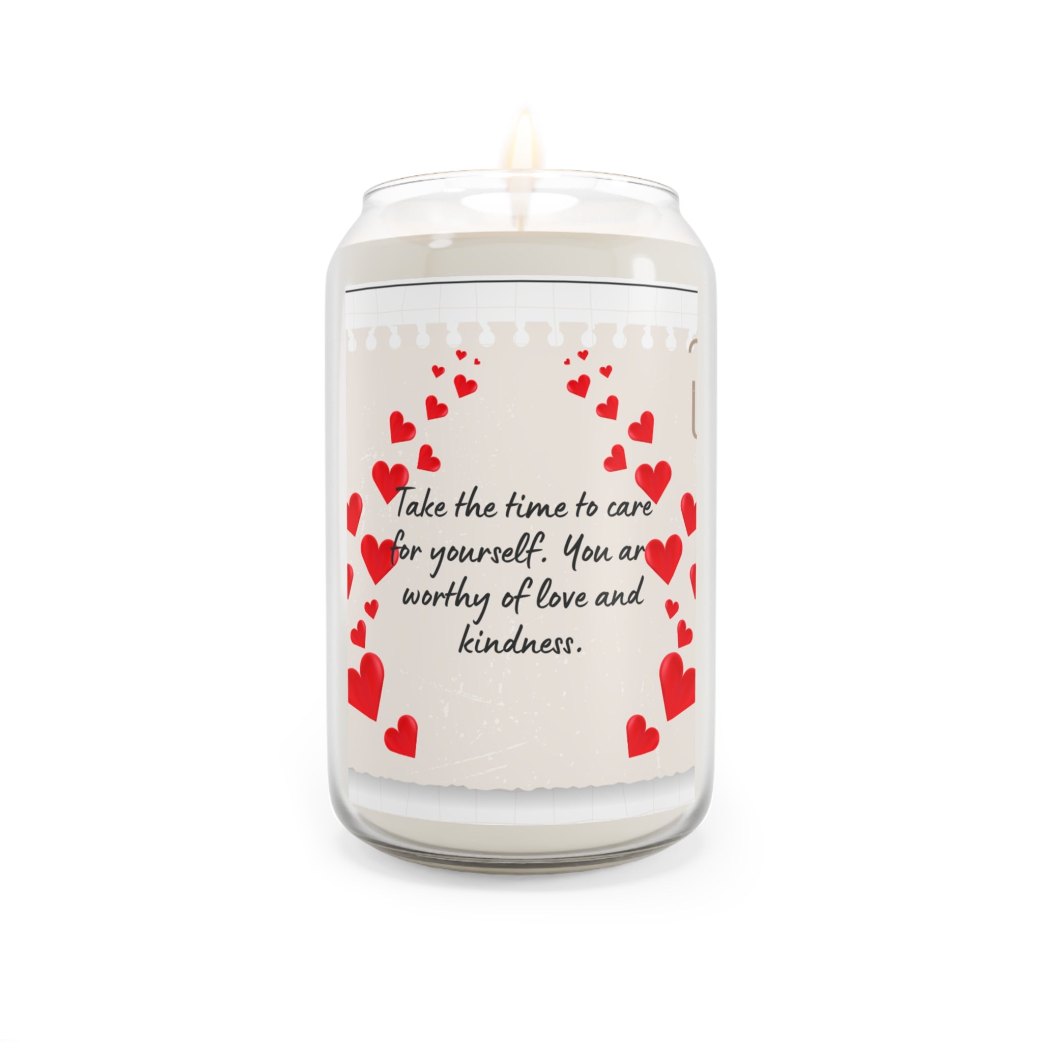 Love & Kindness, Scented Candle, Natural Aromatherapy, Stress Relief Luxury Candle, Valentines Day Gift for Her, Long Lasting Candles