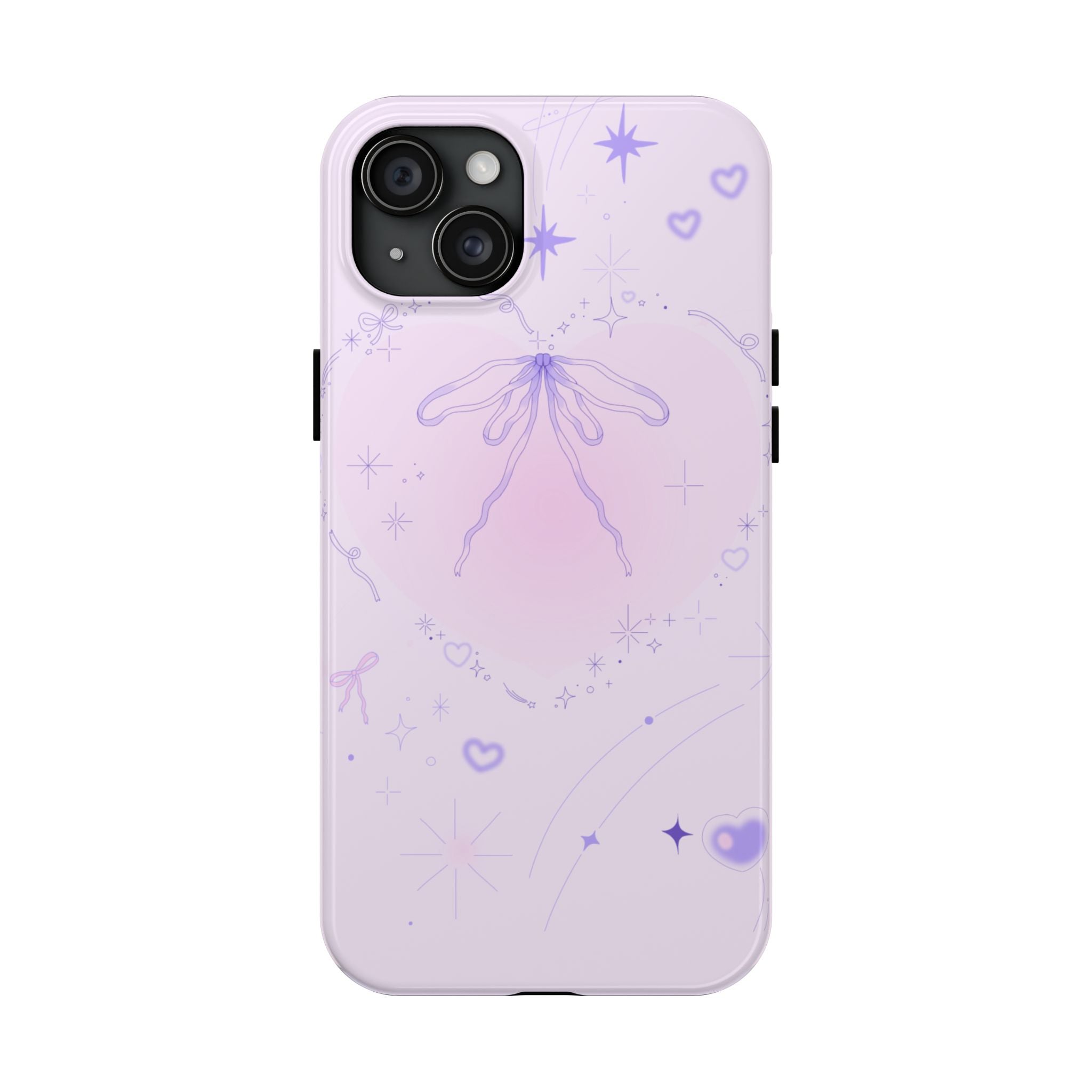 Pink Purple Delicate Fine Line Design, Elegant Phone Cases, Stylish Phone Covers, Chic Phone Protectors, Fashionable Case for Her, Trendy Smartphone Accessories