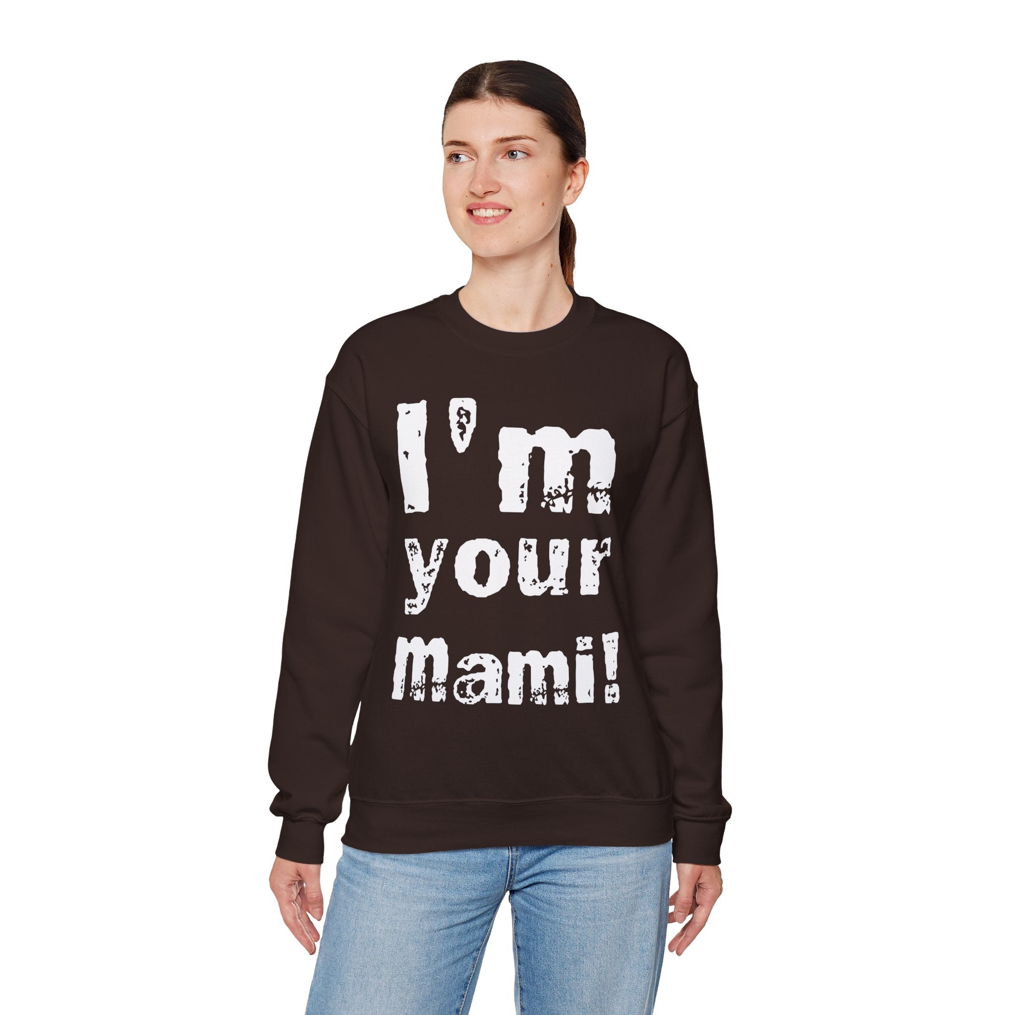 I'm Your Mami, Rhea Ripley Fans Sweatshirt, Best of Rhea Design, Wrestling Fan Unisex Sweatshirt - Gift for Him or Her, Casual Outwear, Heavy Blend Crewneck Sweatshirt