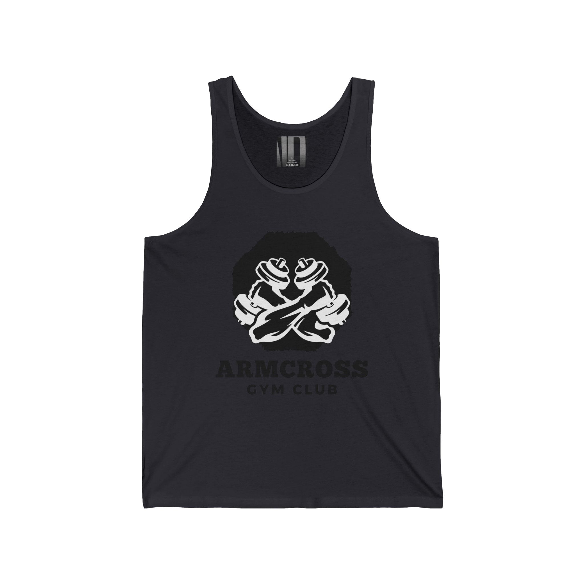 Armcross Gymclub, Gym Dudes Tank Top, Workout Sleeveless Shirt, Fitness Muscle Tee, Athletic Unisex Jersey Tank, Bodybuilding Tank, Exercise Vest