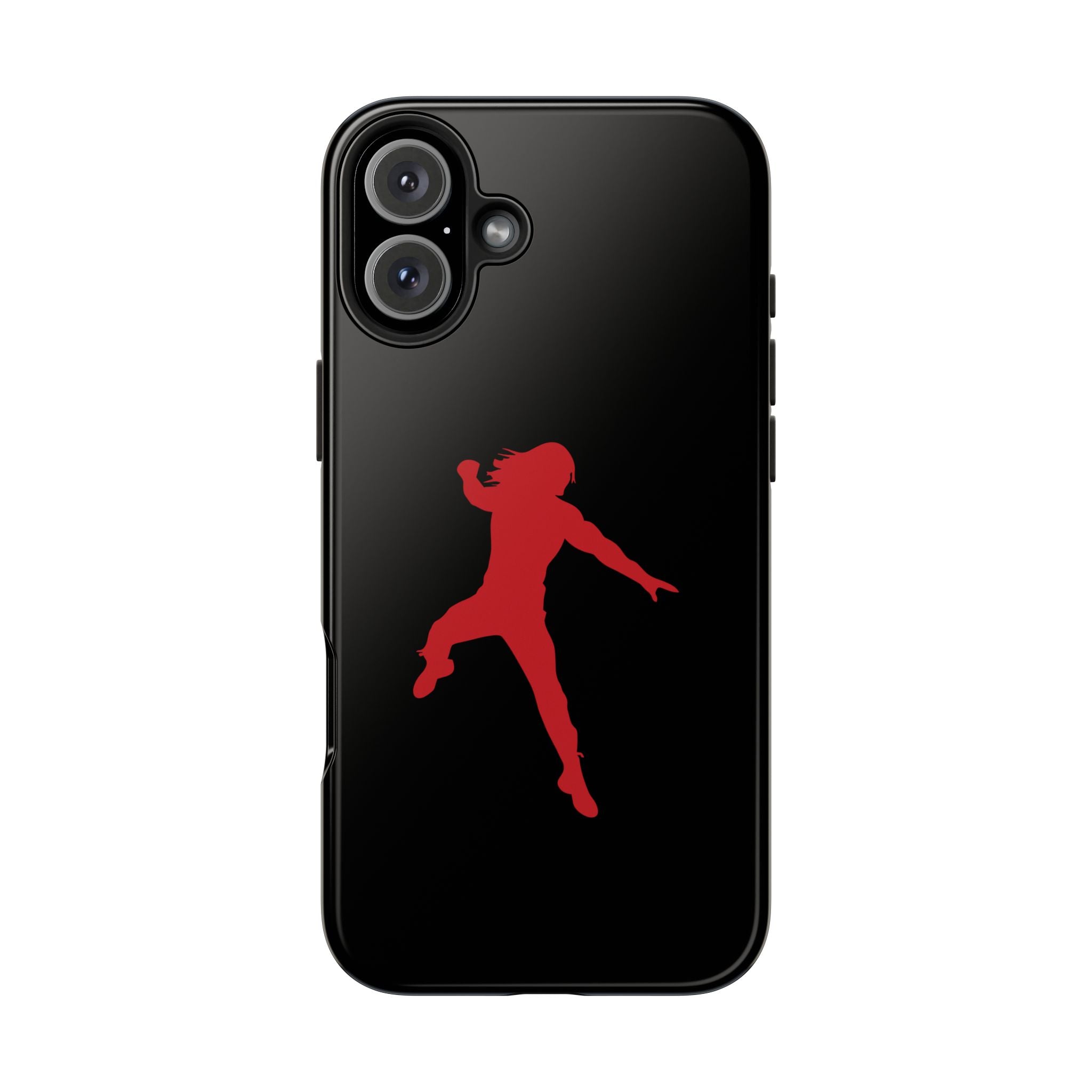 Roman Reigns Jump Red Graphic Design, iPhone and Samsung Case Cool Graphic Sports Fan Phone Case