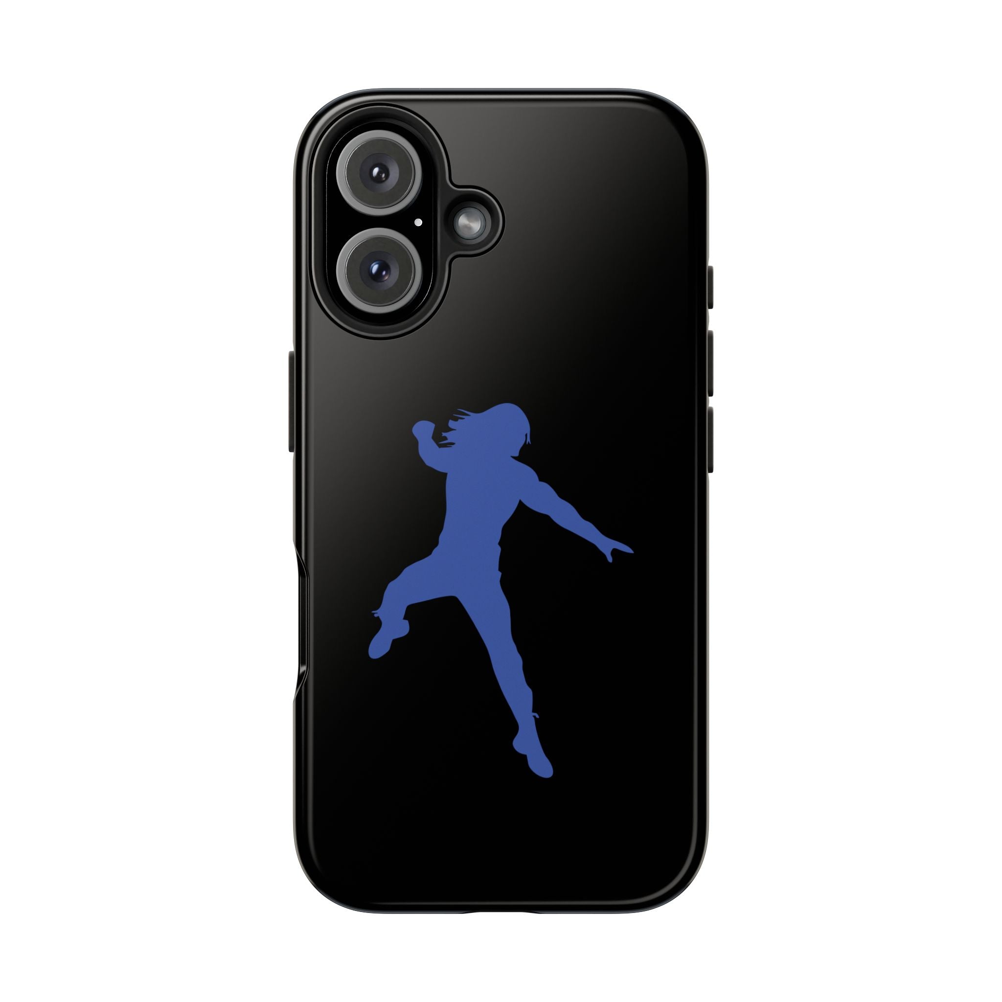 Roman Reigns Jump Blue Graphic Design, iPhone and Samsung Case Cool Graphic Sports Fan Phone Case