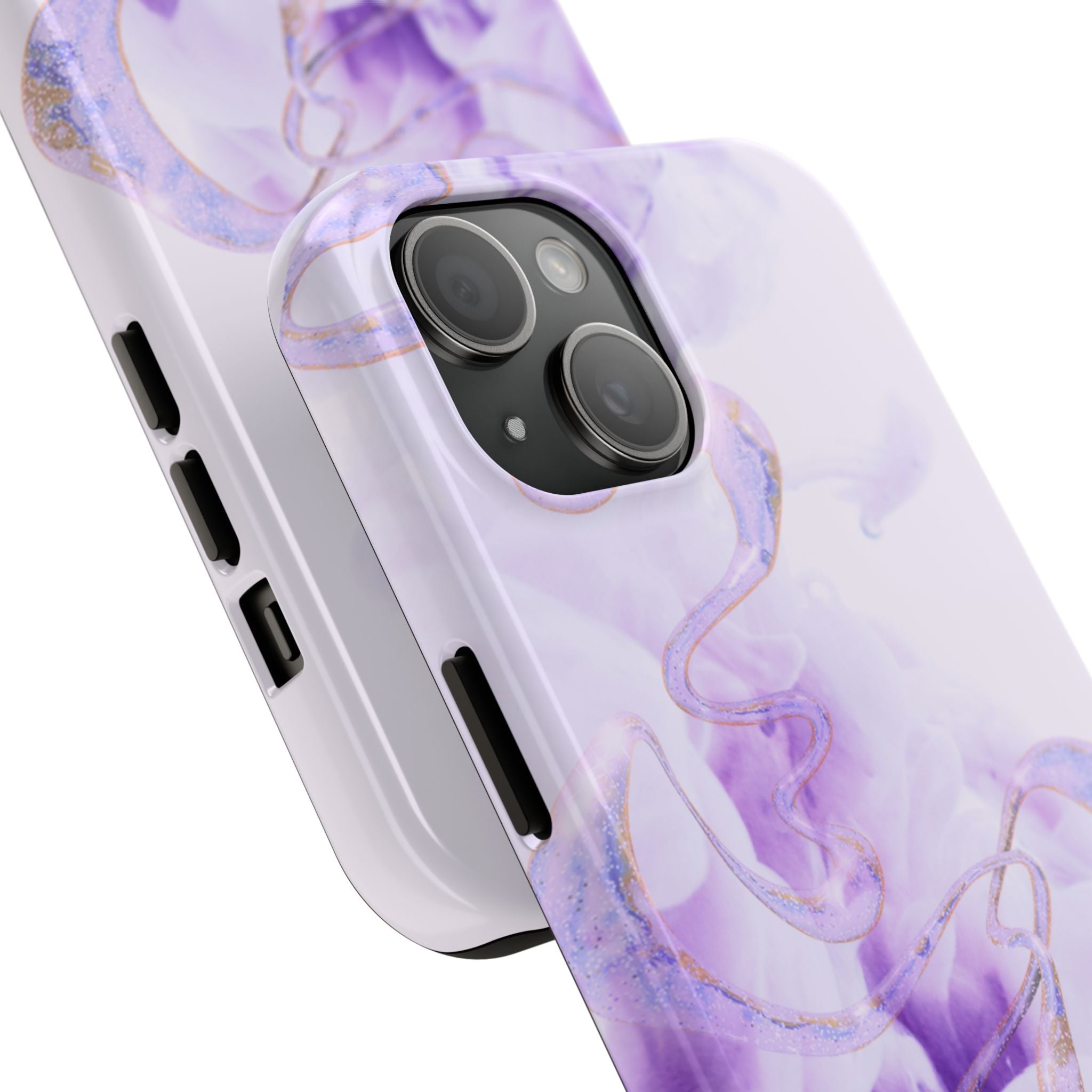 Abstract Purple Fluid Design, Elegant Phone Cases, Stylish Phone Covers, Chic Phone Protectors, Fashionable Case for Her, Trendy Smartphone Accessories