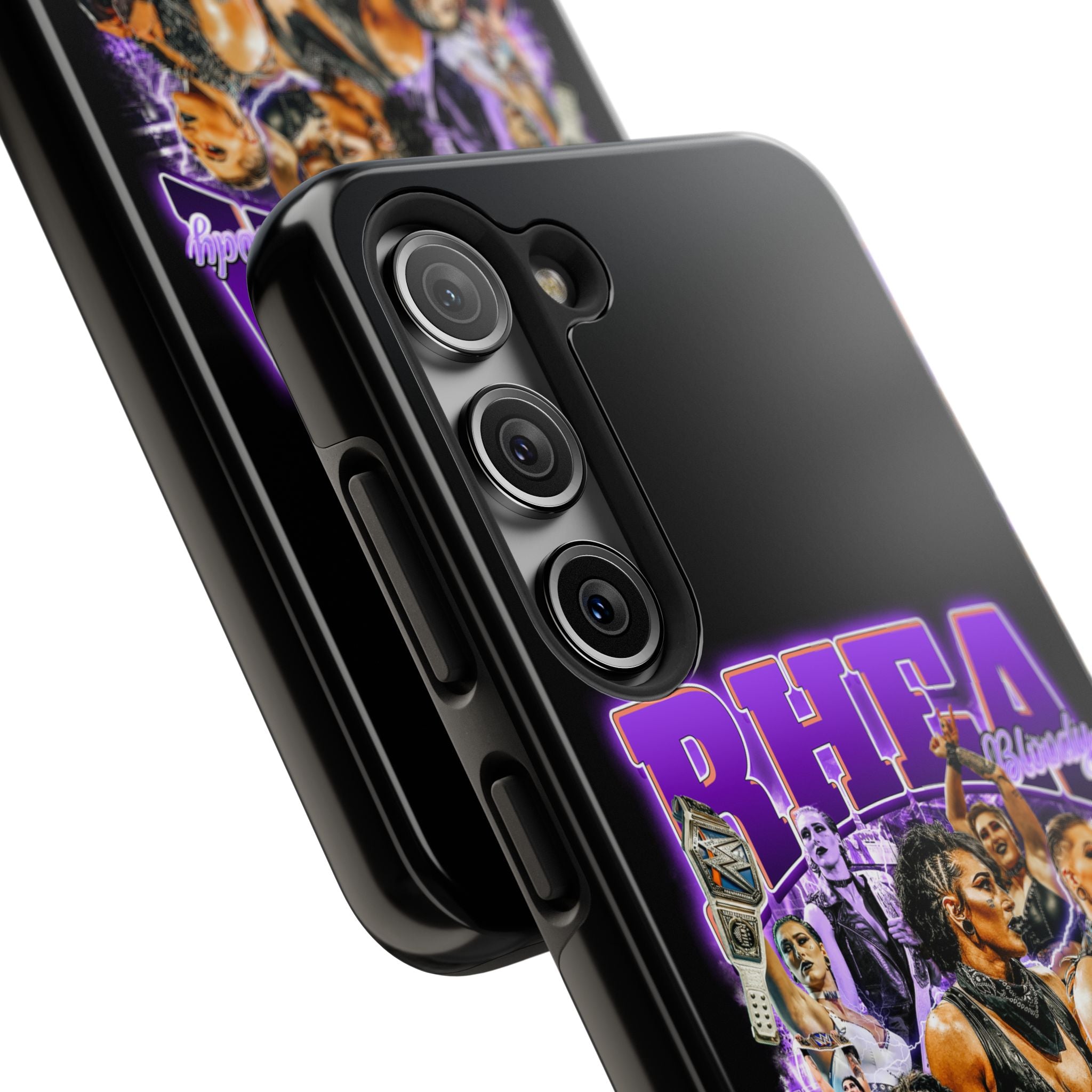 Rhea Ripley Graphic Portrait Design, iPhone and Samsung Case Cool Graphic Sports Fan Phone Case