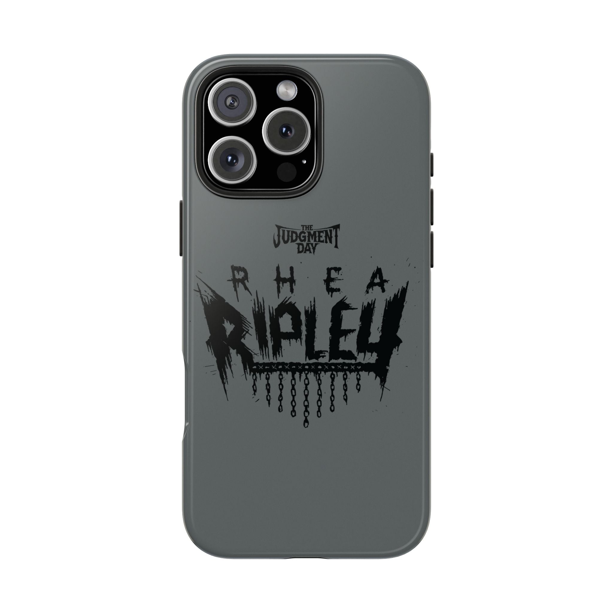 Rhea Ripley Black Graphic Design, iPhone and Samsung Case Cool Graphic Sports Fan Phone Case