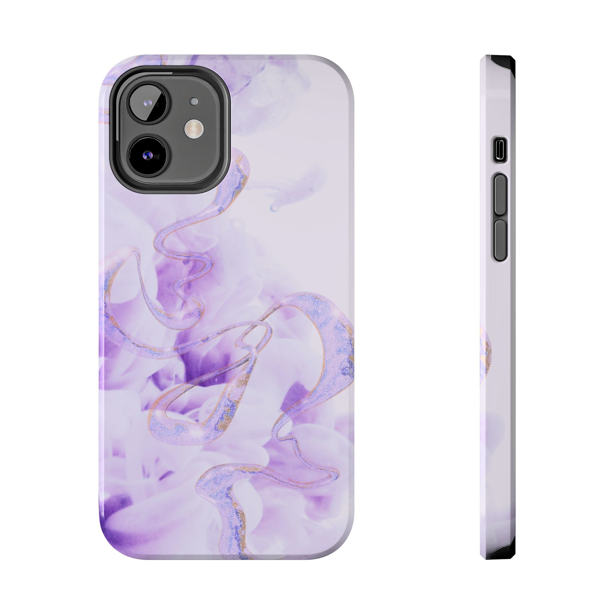 Abstract Purple Fluid Design, Elegant Phone Cases, Stylish Phone Covers, Chic Phone Protectors, Fashionable Case for Her, Trendy Smartphone Accessories