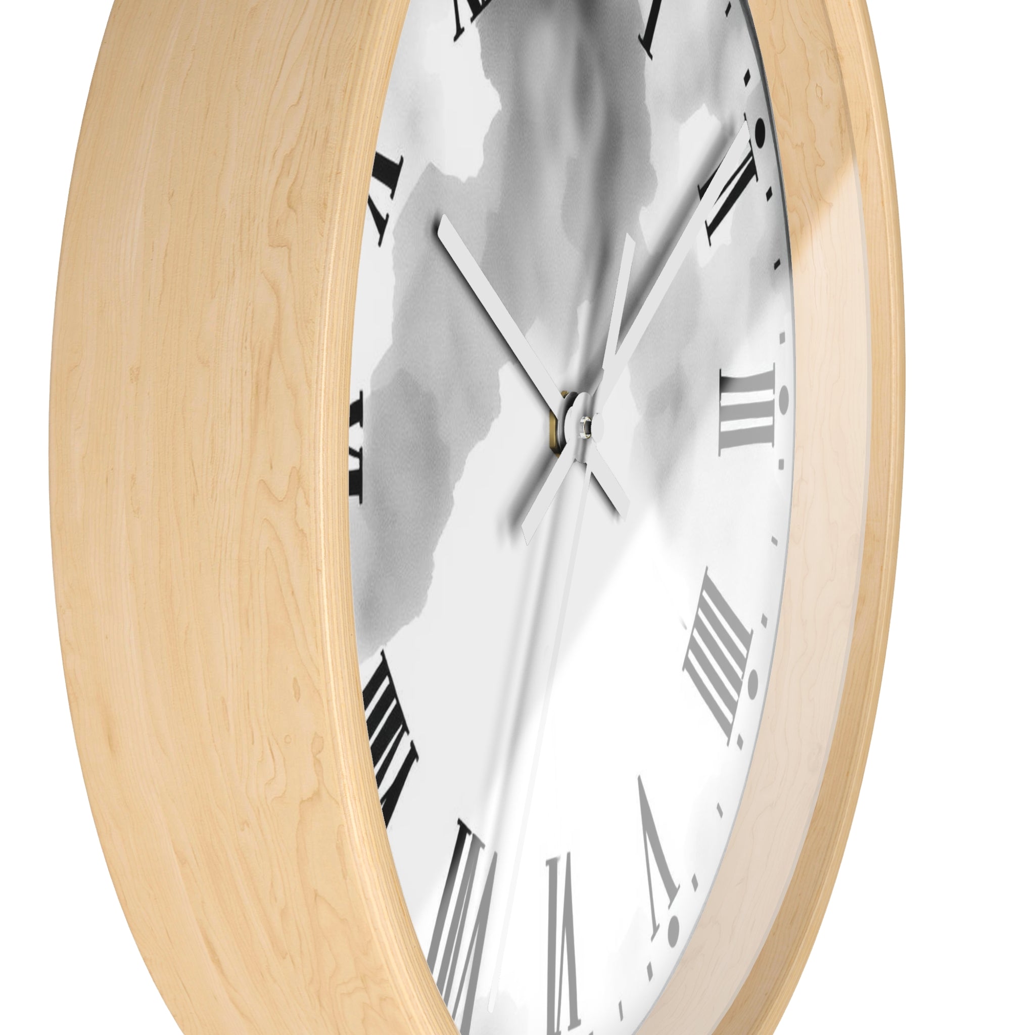 Classic Black and White Design Elegant Wall Clock, Home Decor, Wall Art