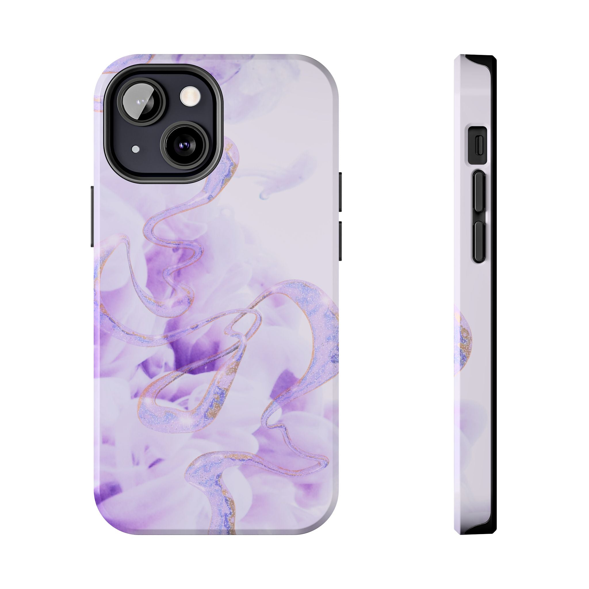 Abstract Purple Fluid Design, Elegant Phone Cases, Stylish Phone Covers, Chic Phone Protectors, Fashionable Case for Her, Trendy Smartphone Accessories