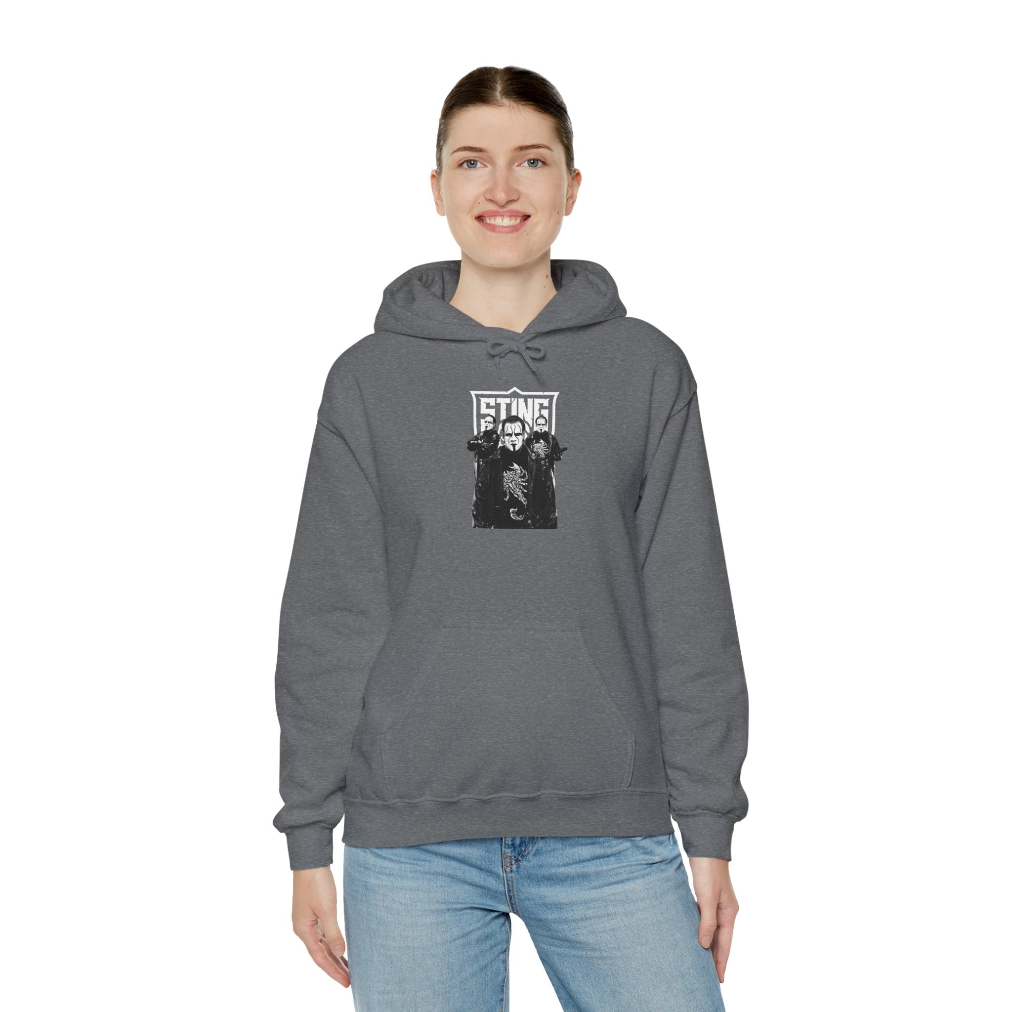 Sting Hoodies, Gift for Her - Gift for Him, Sports Fan Wrestling Unisex Hooded Sweatshirt, Casual Outwear