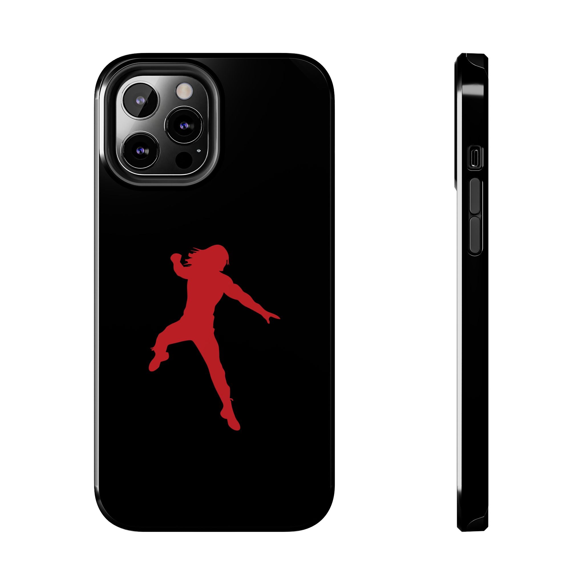 Roman Reigns Jump Red Graphic Design, iPhone and Samsung Case Cool Graphic Sports Fan Phone Case