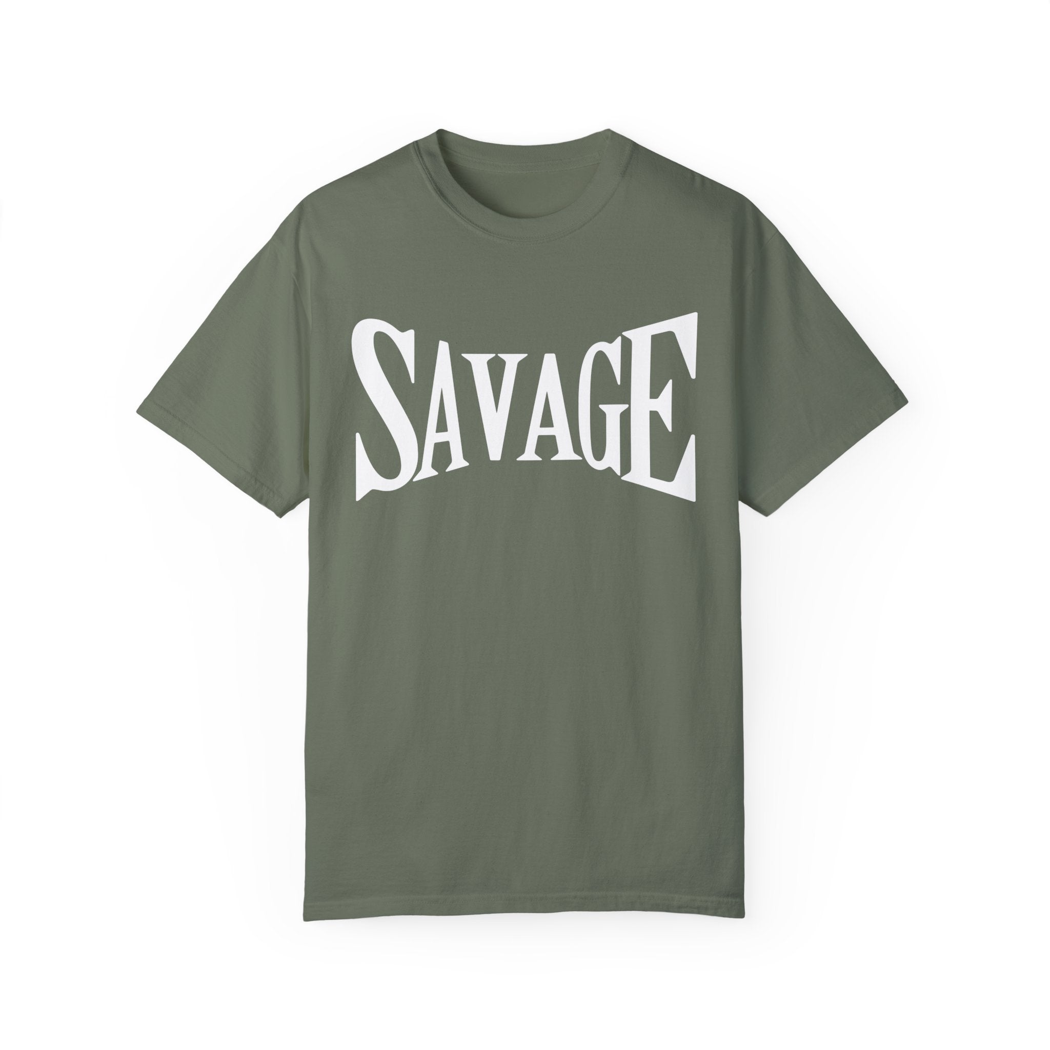 Savage, Graphic Design Unisex T-shirt, Casual Cotton Outwear, Gift for Him- Gift for Her, Stylish Tee, Cool Shirt, Trendy Apparel, Comfortable Top,