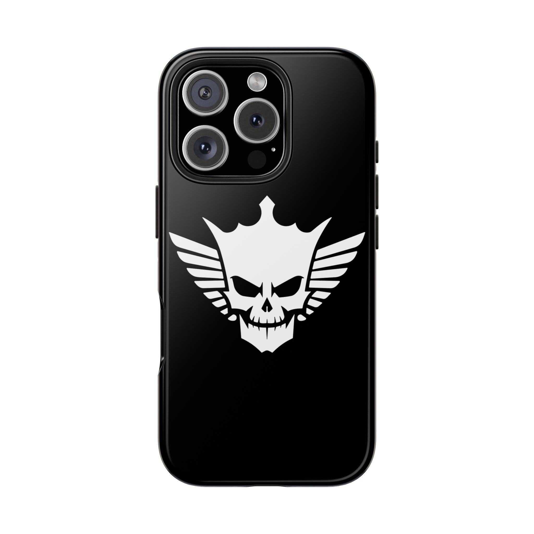 Cody Rhodes White Skull Design, iPhone and Samsung Case Cool Graphic Sports Fan Phone Case