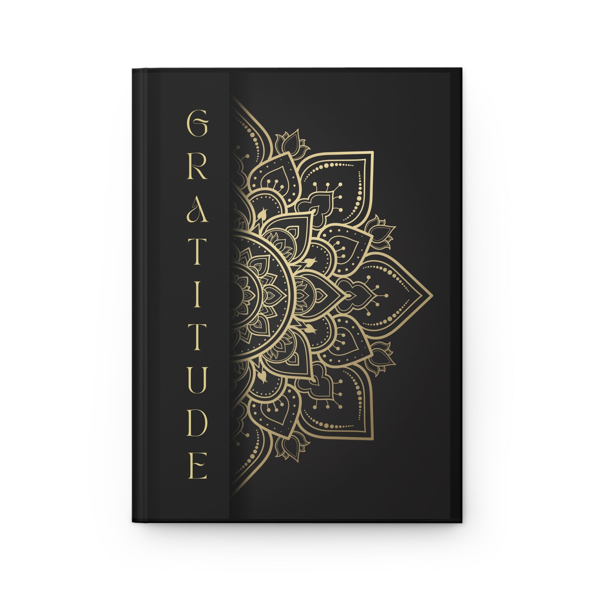 Gratitude Hardcover Journal Matte, Lined Pages Notebook for Writing, Bullet Journal, Travel Diary, Planner