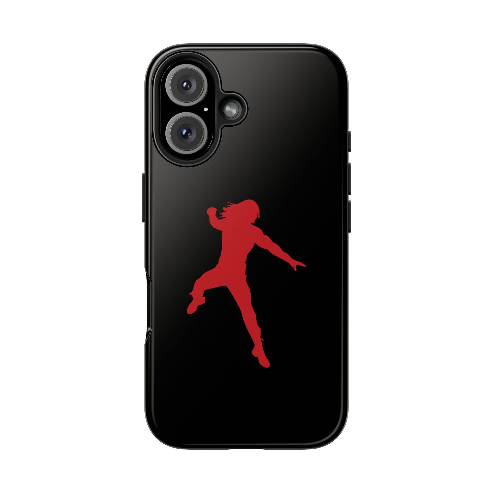 Roman Reigns Jump Red Graphic Design, iPhone and Samsung Case Cool Graphic Sports Fan Phone Case