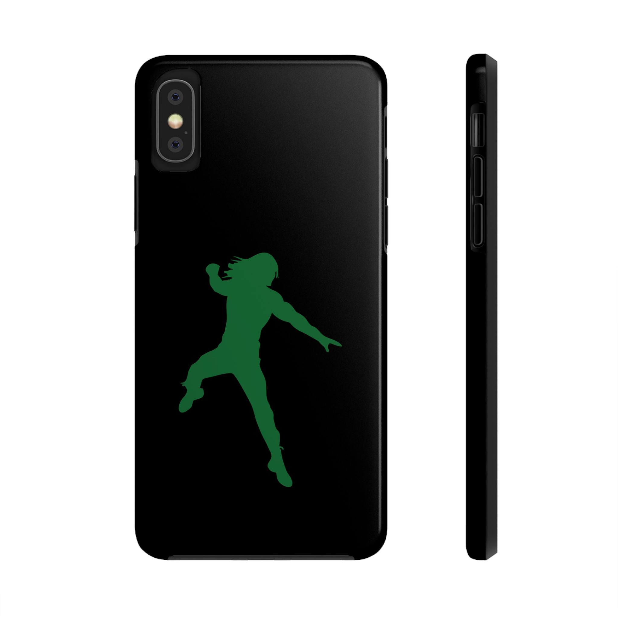 Roman Reigns Jump Green Graphic Design, iPhone and Samsung Case Cool Graphic Sports Fan Phone Case