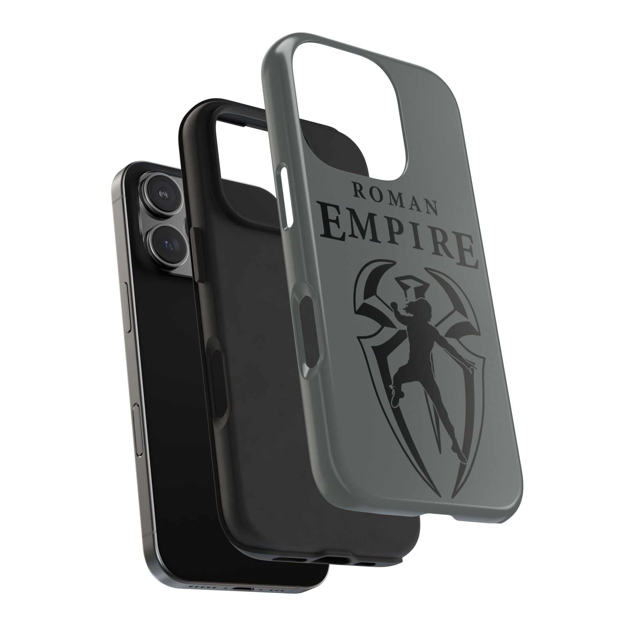 Roman Empire Graphic Portrait Design, iPhone and Samsung Case Cool Graphic Sports Fan Phone Case