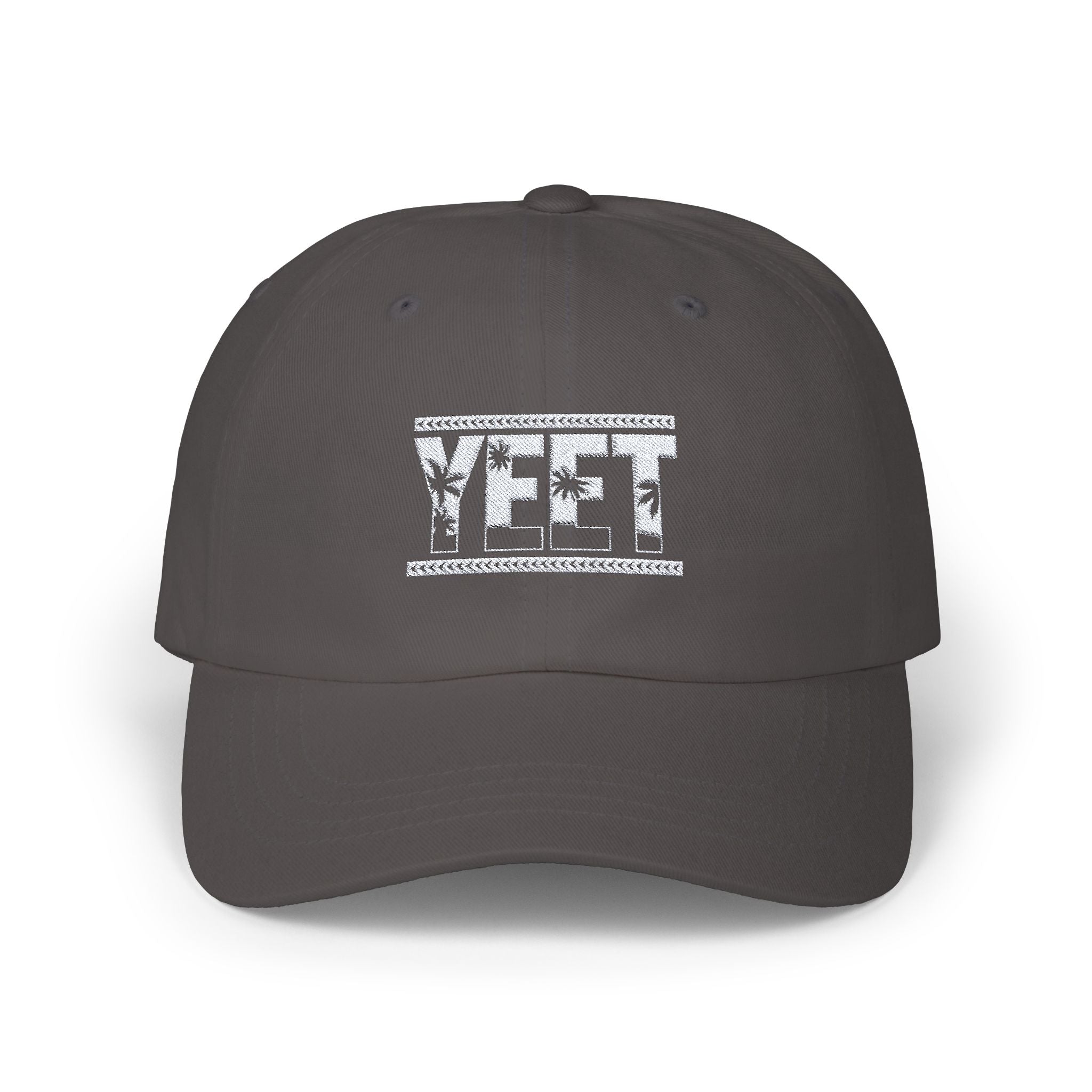 Yeet Graphic Text White Design, Sports Fan, Wrestling Dad Cap for Her and Him - Unisex Classic