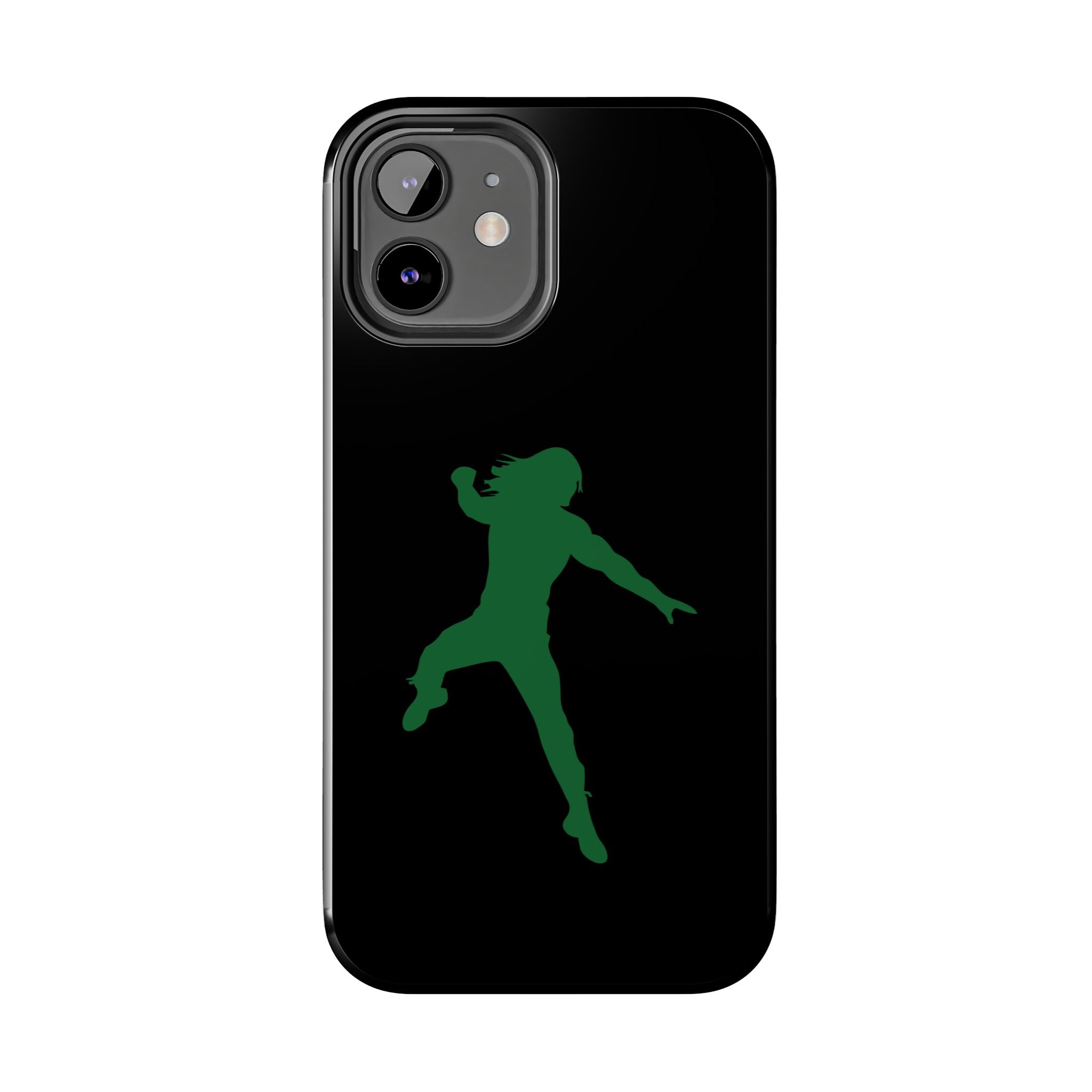 Roman Reigns Jump Green Graphic Design, iPhone and Samsung Case Cool Graphic Sports Fan Phone Case