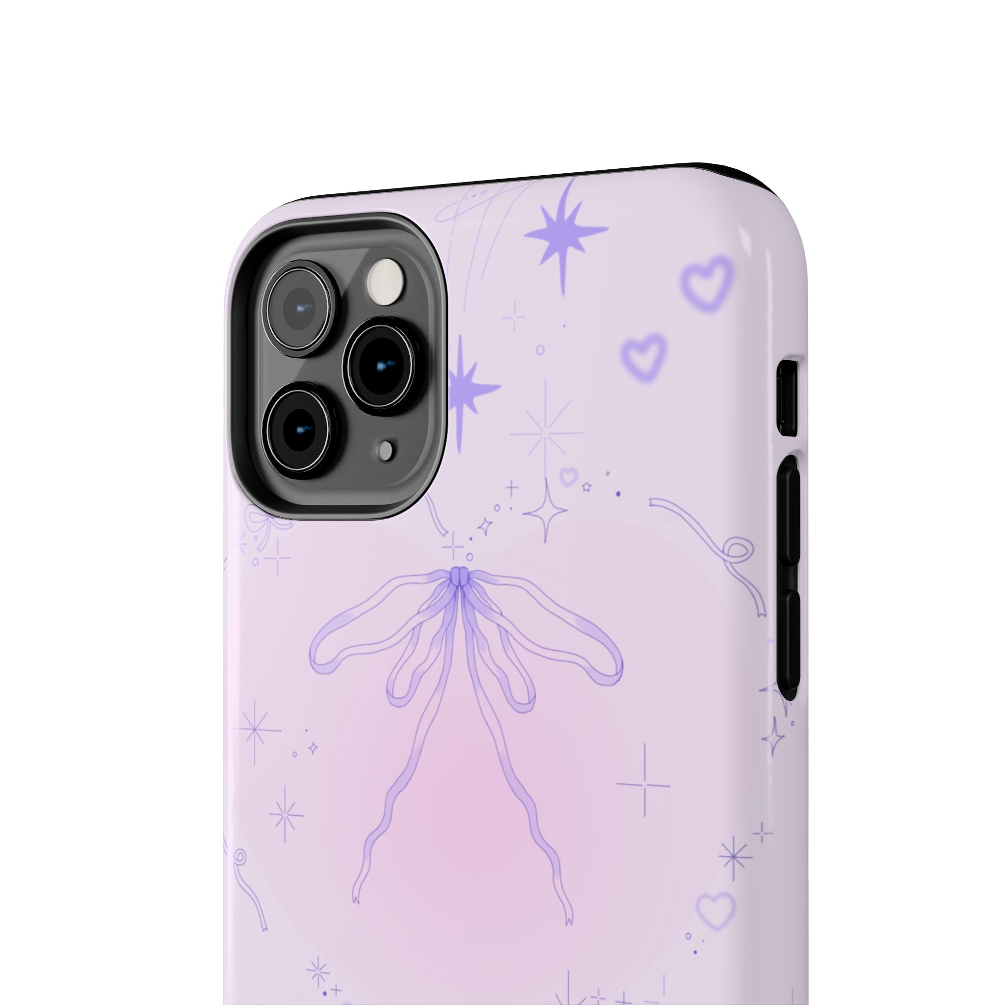 Pink Purple Delicate Fine Line Design, Elegant Phone Cases, Stylish Phone Covers, Chic Phone Protectors, Fashionable Case for Her, Trendy Smartphone Accessories