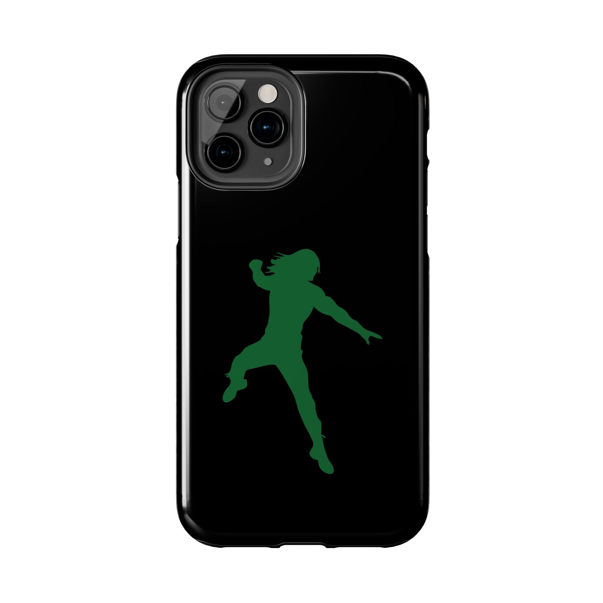 Roman Reigns Jump Green Graphic Design, iPhone and Samsung Case Cool Graphic Sports Fan Phone Case