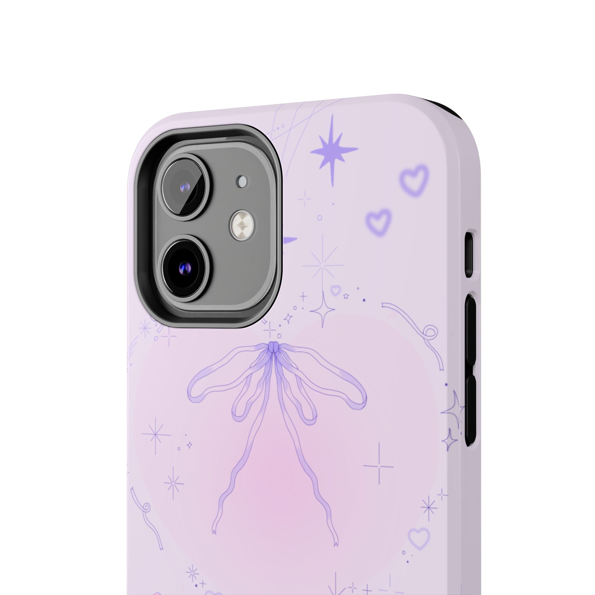 Pink Purple Delicate Fine Line Design, Elegant Phone Cases, Stylish Phone Covers, Chic Phone Protectors, Fashionable Case for Her, Trendy Smartphone Accessories