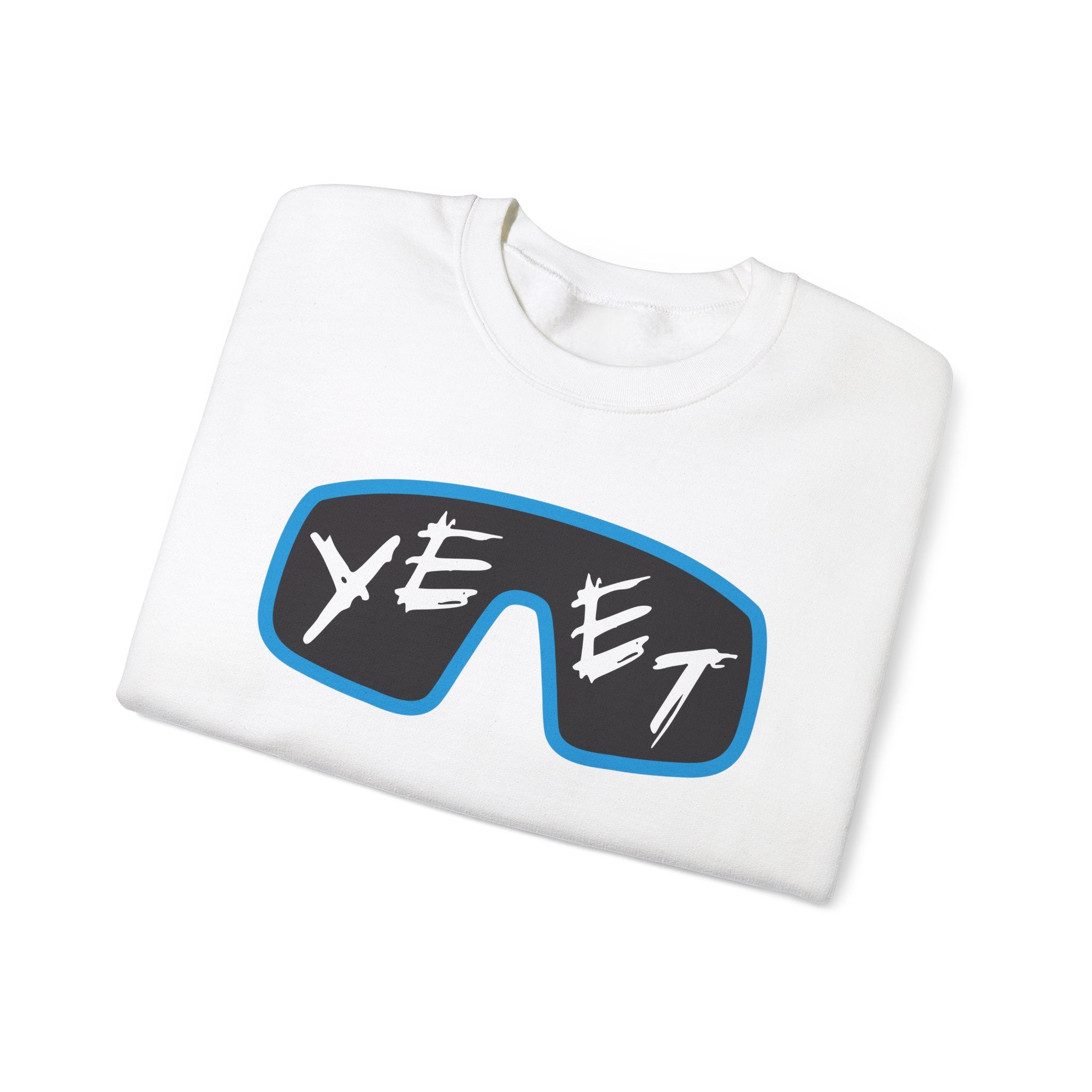 Yeet Glasses Sweatshirt, Wrestling Fan Unisex Sweatshirt - Gift for Him or Her, Casual Outwear, Heavy Blend Crewneck Sweatshirt