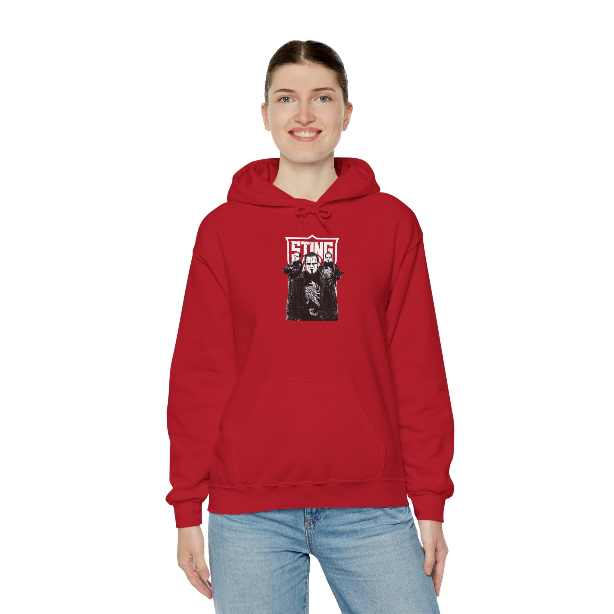 Sting Hoodies, Gift for Her - Gift for Him, Sports Fan Wrestling Unisex Hooded Sweatshirt, Casual Outwear