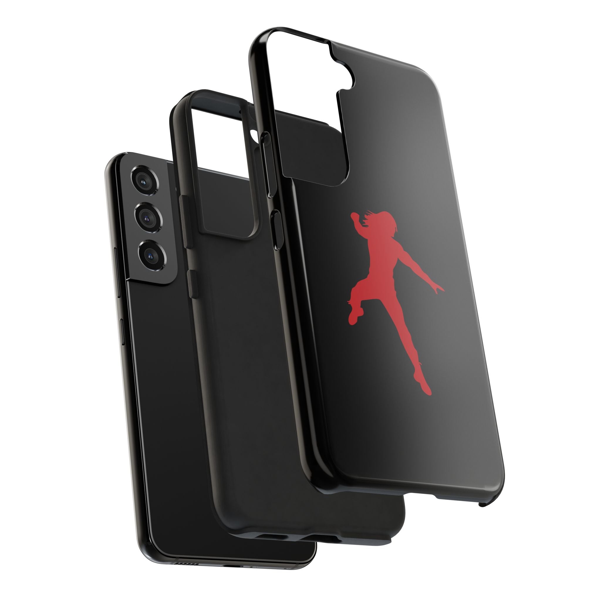 Roman Reigns Jump Red Graphic Design, iPhone and Samsung Case Cool Graphic Sports Fan Phone Case